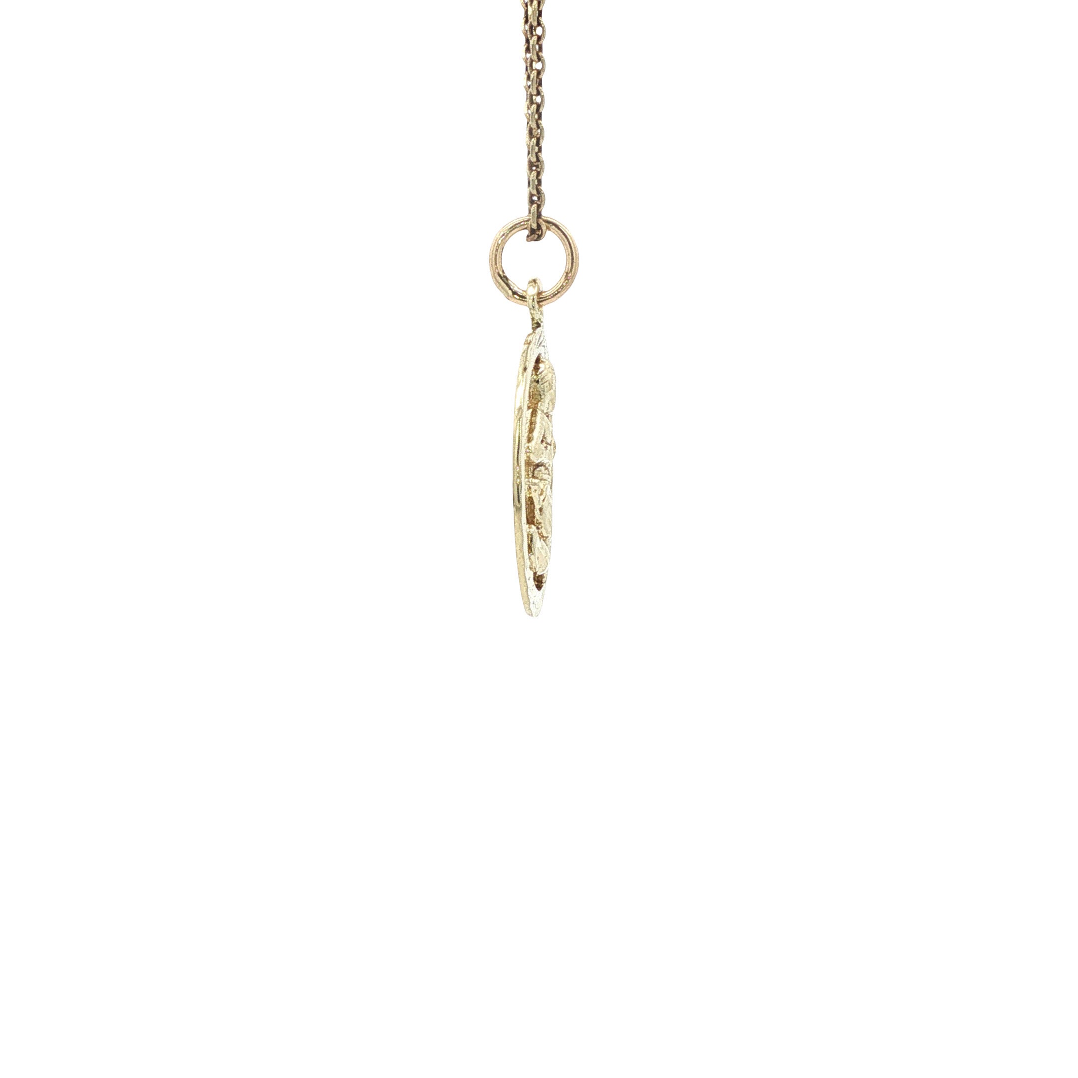 Vintage 14 kt gold Sagittarius zodiac pendant