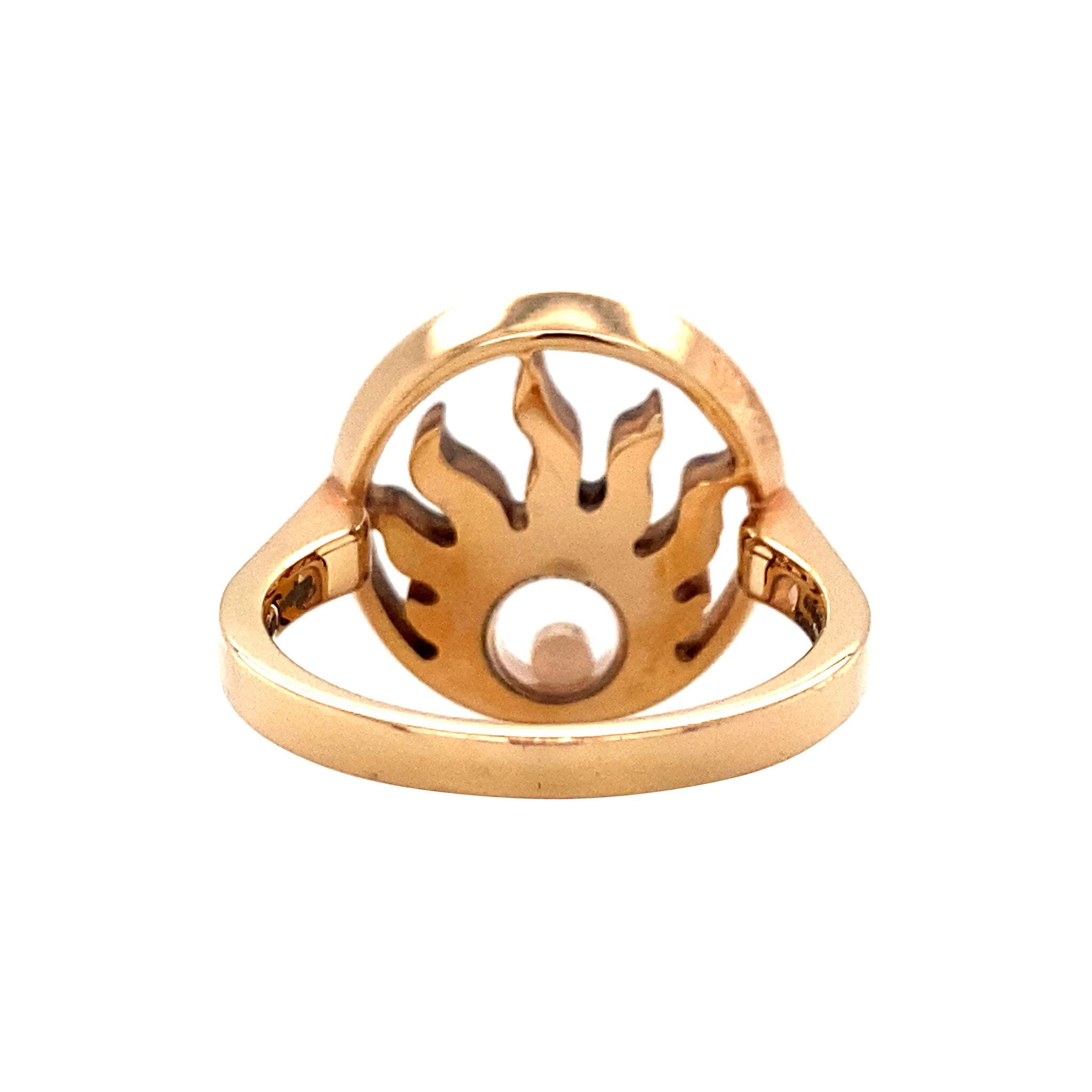 Gouden ring Chopard met diamant 18 krt