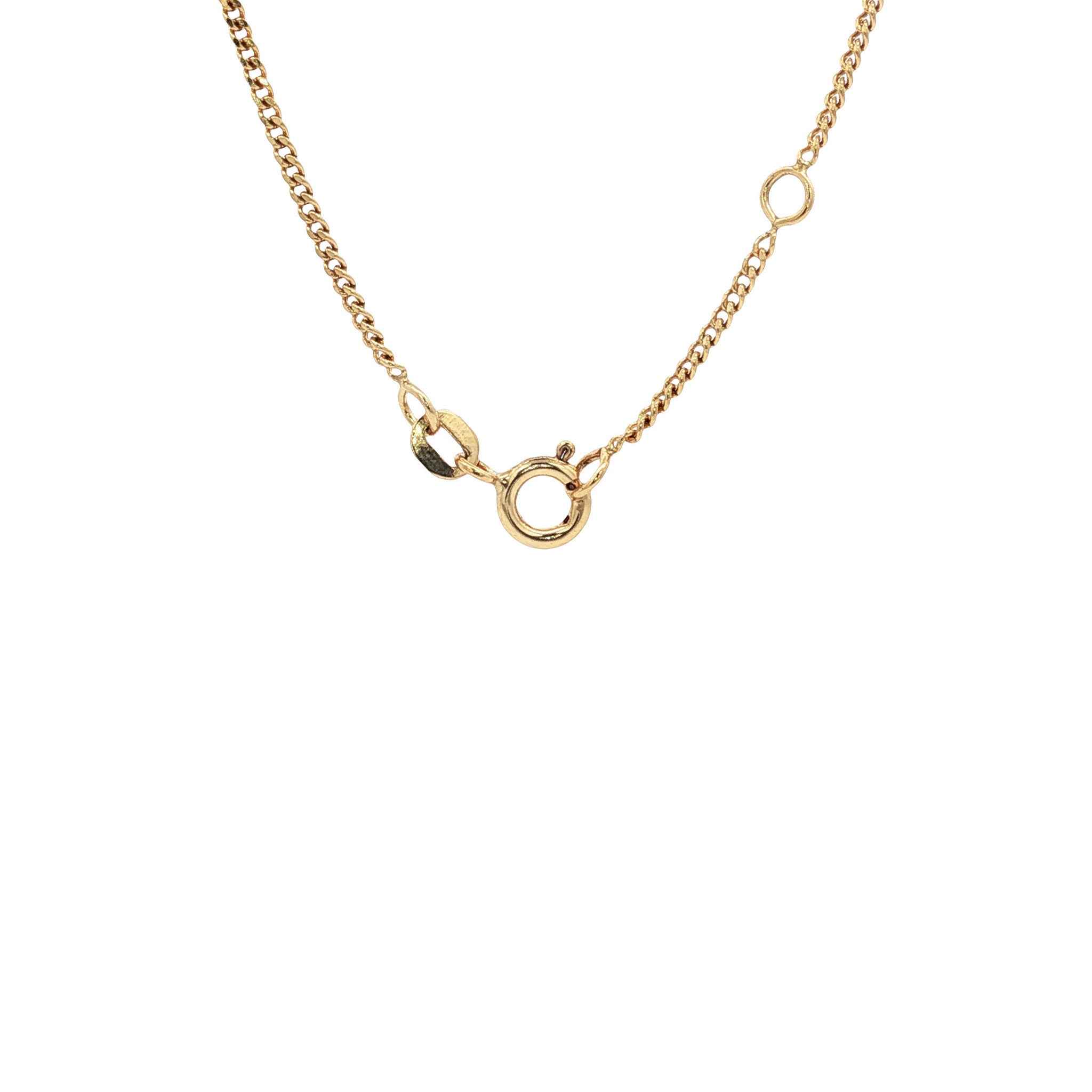 Gourmet necklace 9 kt