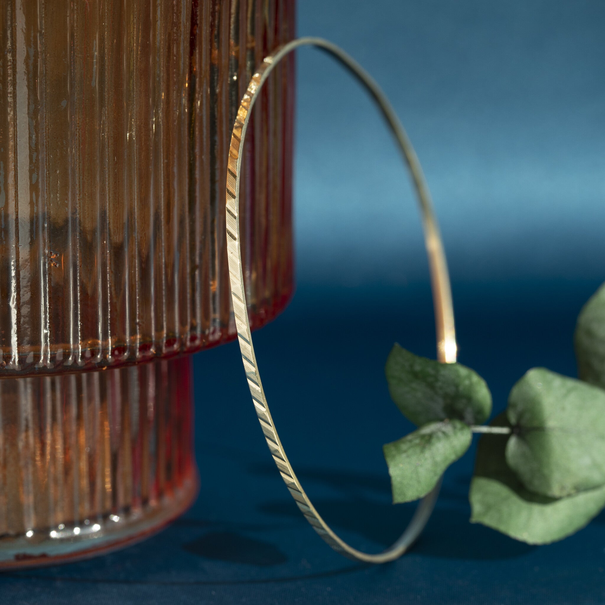 Gold crafted tinkle bracelet 14 krt