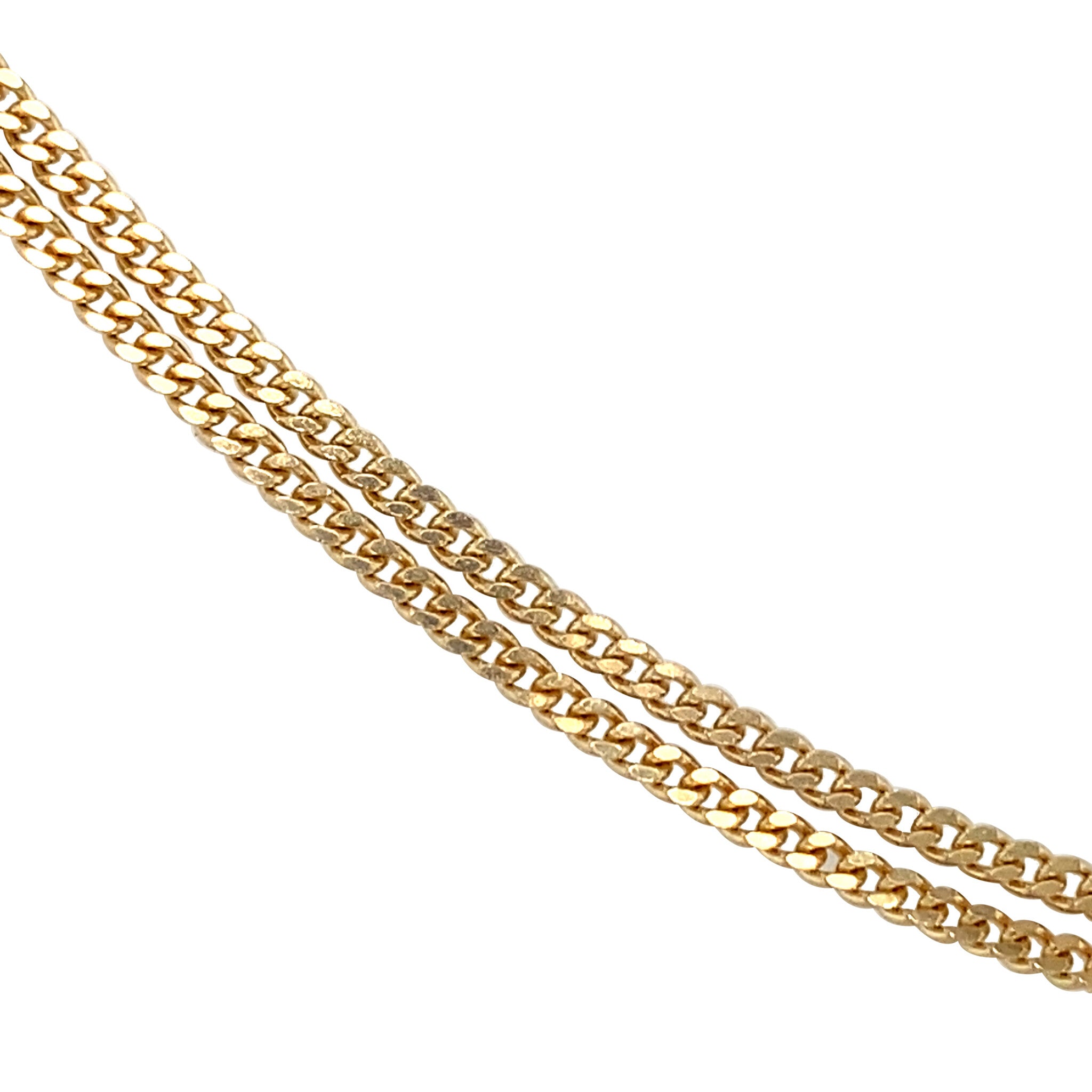 Gold gourmet necklace 14 kt