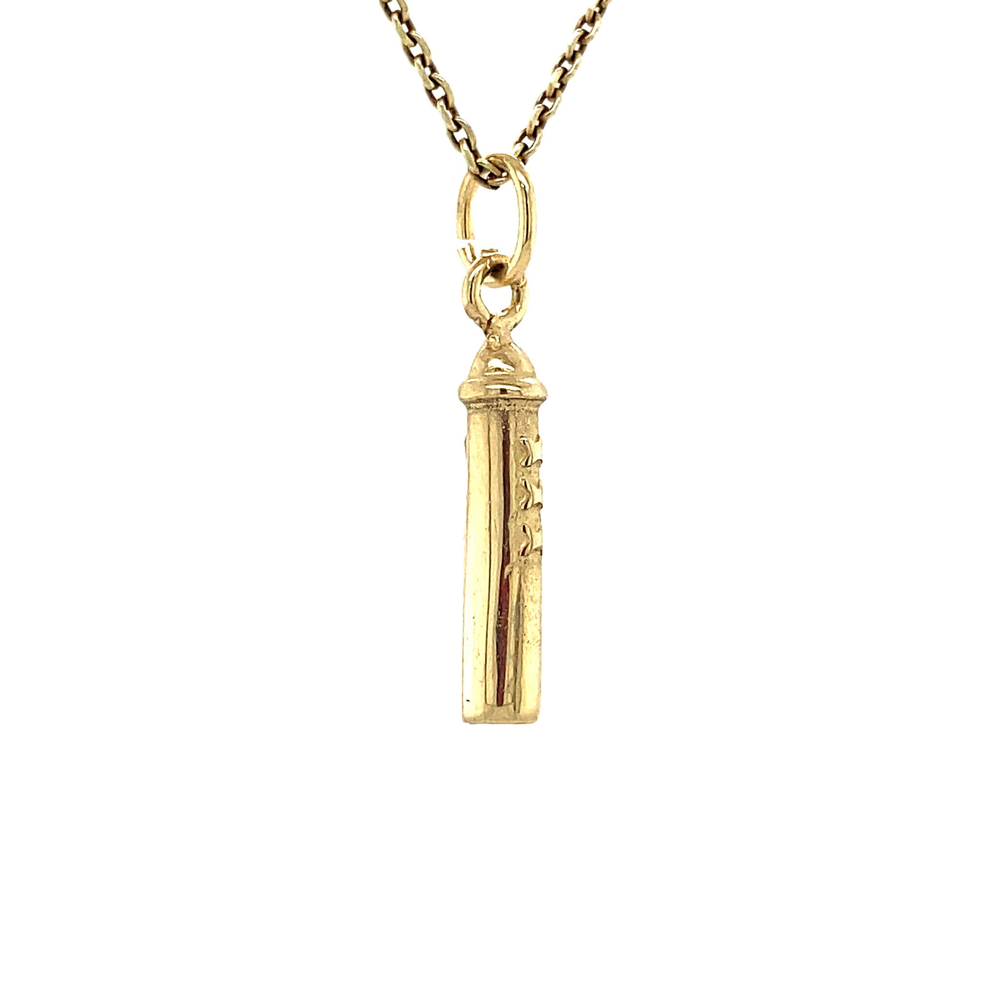 Gouden hanger Amsterdammertje 14 krt