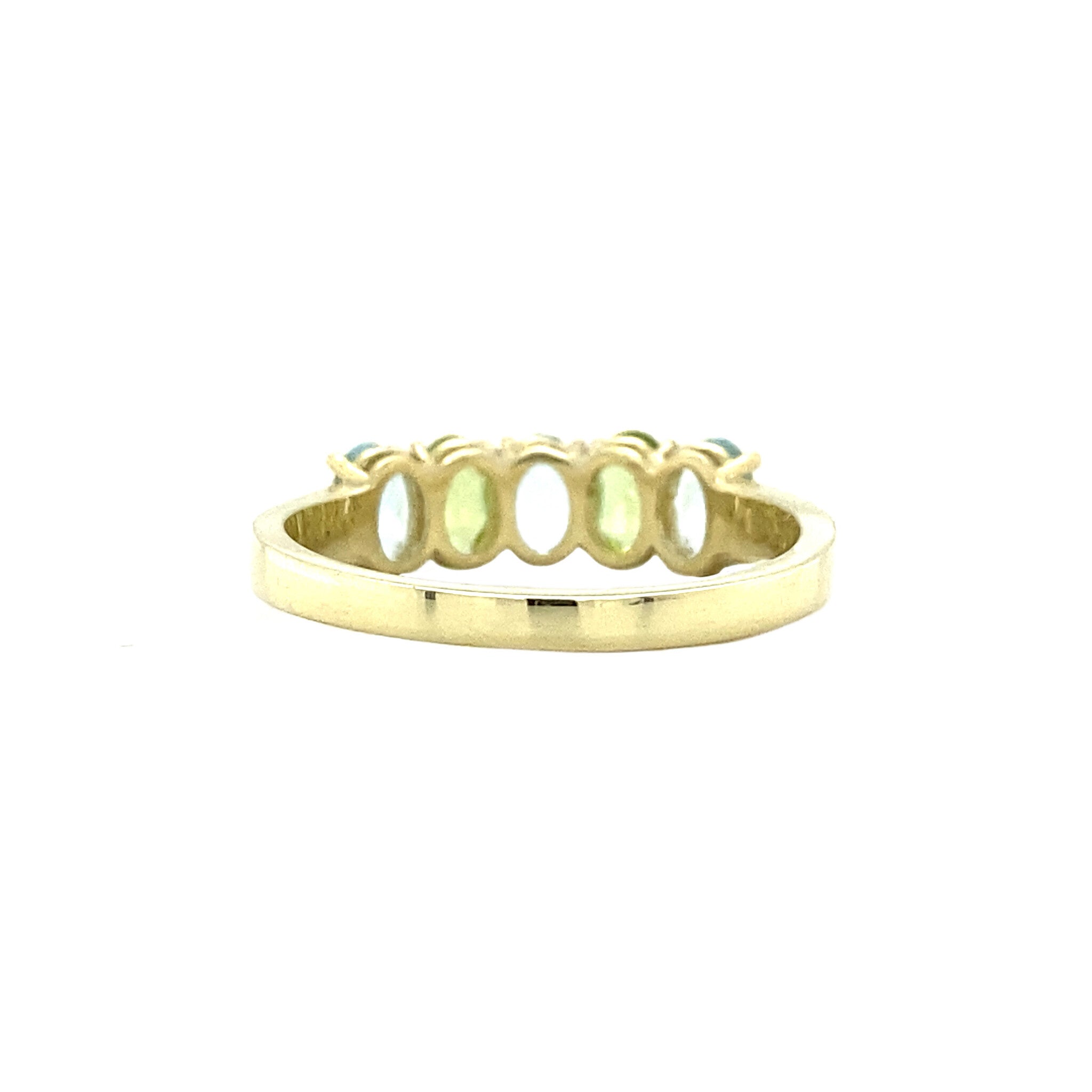 Josephine ring 14 krt - Peacock