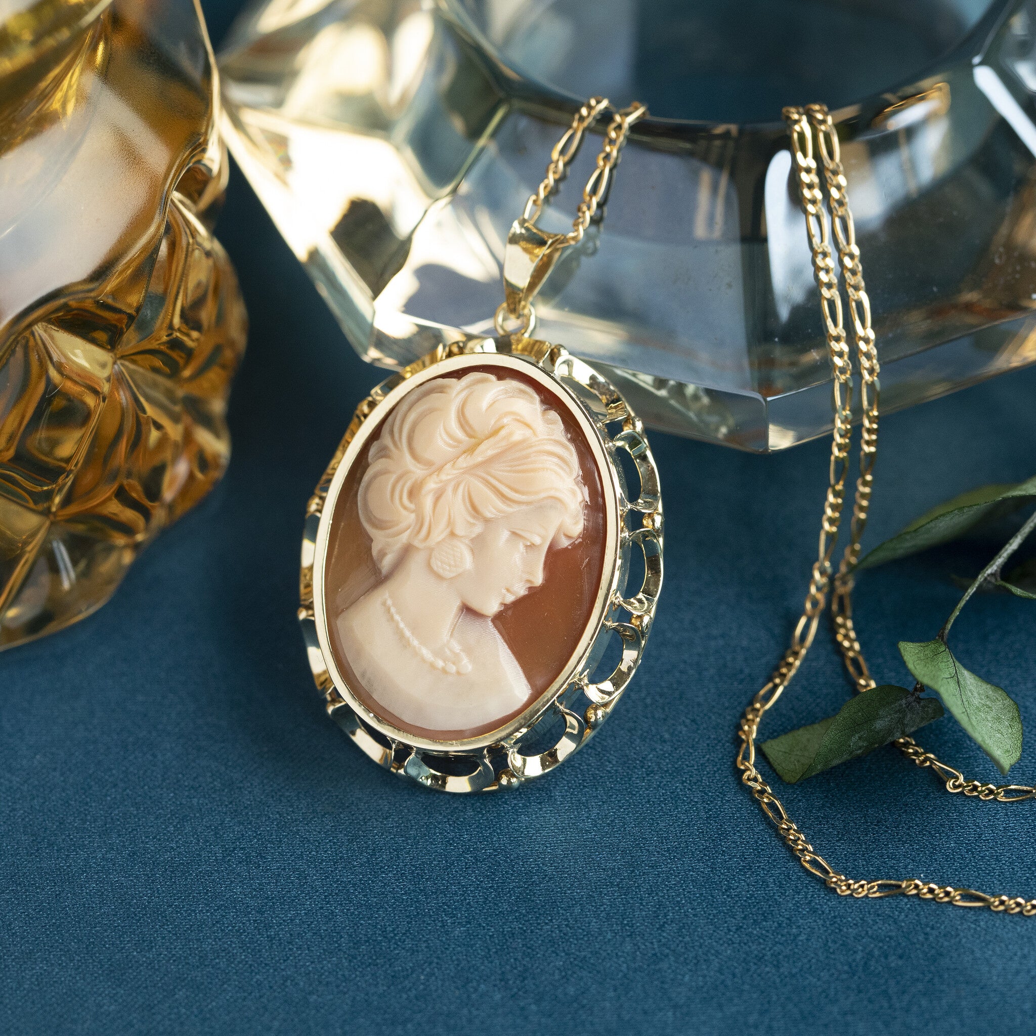 Gouden figaro collier 14 krt