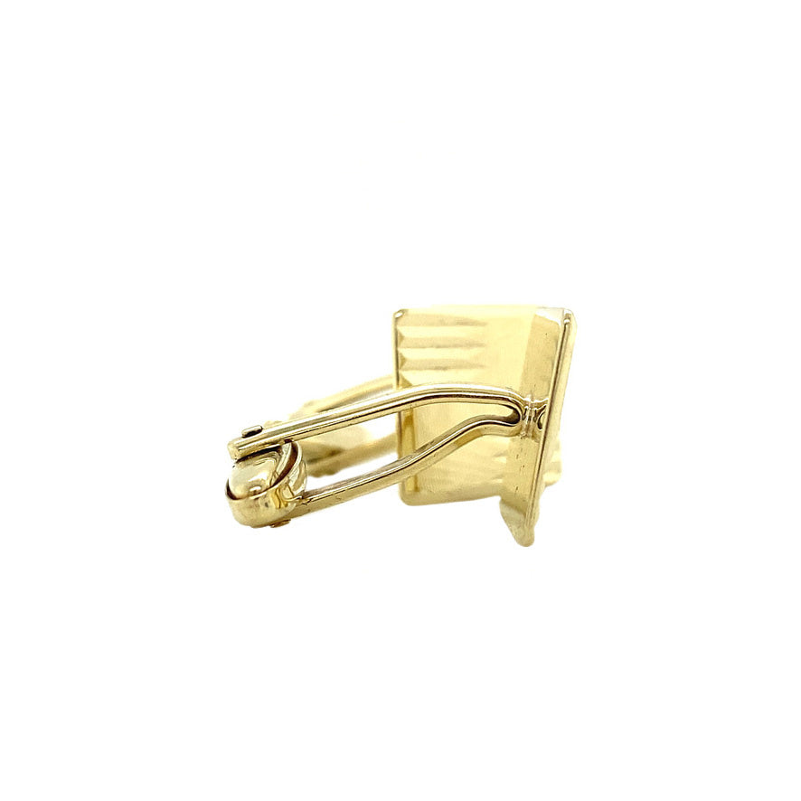 Gold cufflinks 14 kt