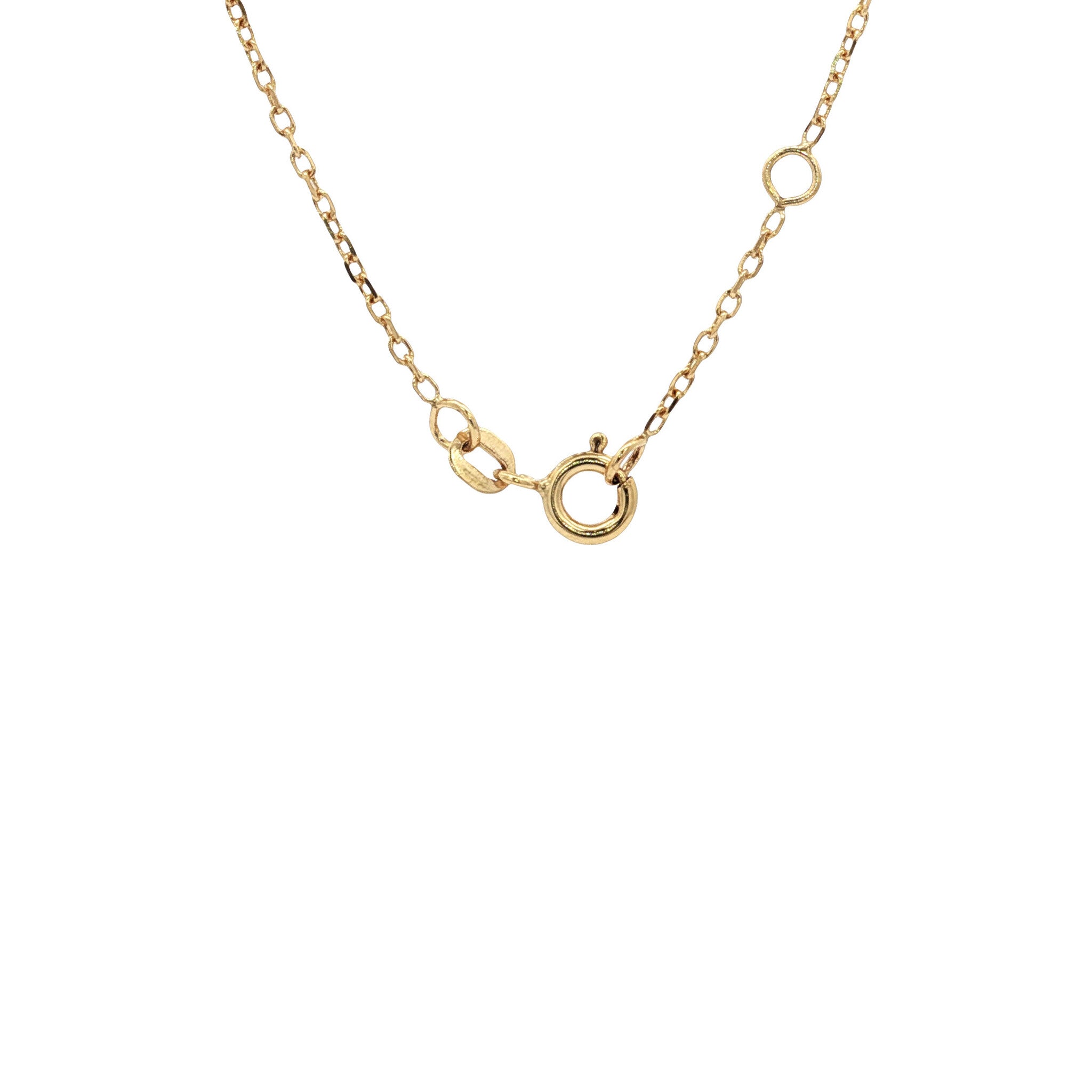 Anchor necklace 9 kt