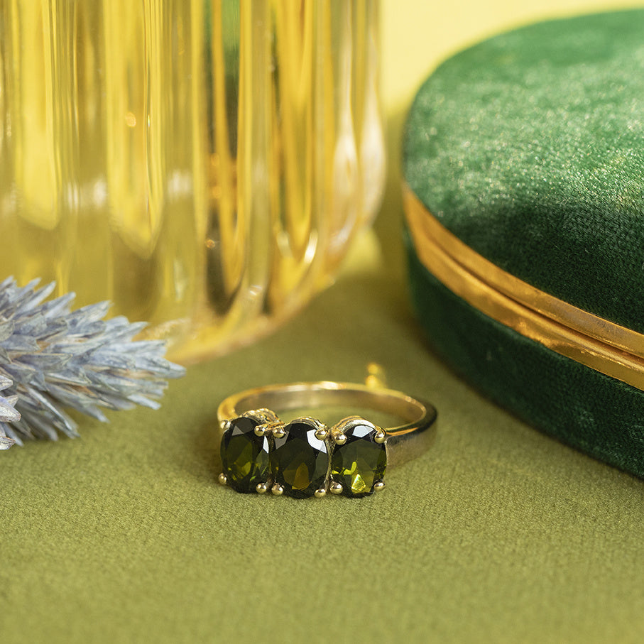 Marlene ring 14 krt - Forest