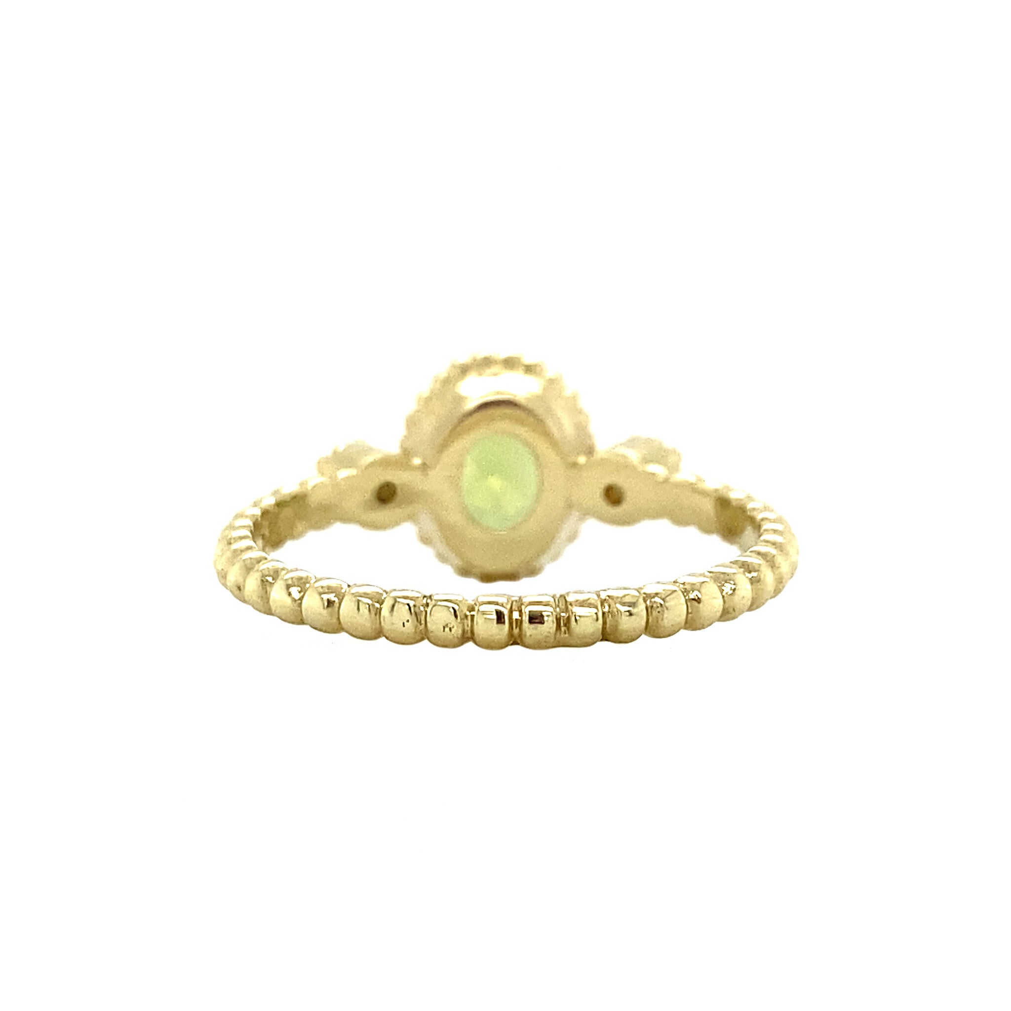Pattie ring 14 krt - lime
