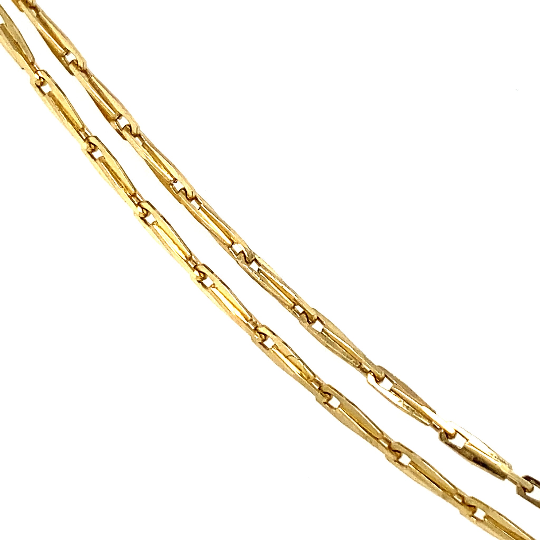 14 kt gold fantasy necklace