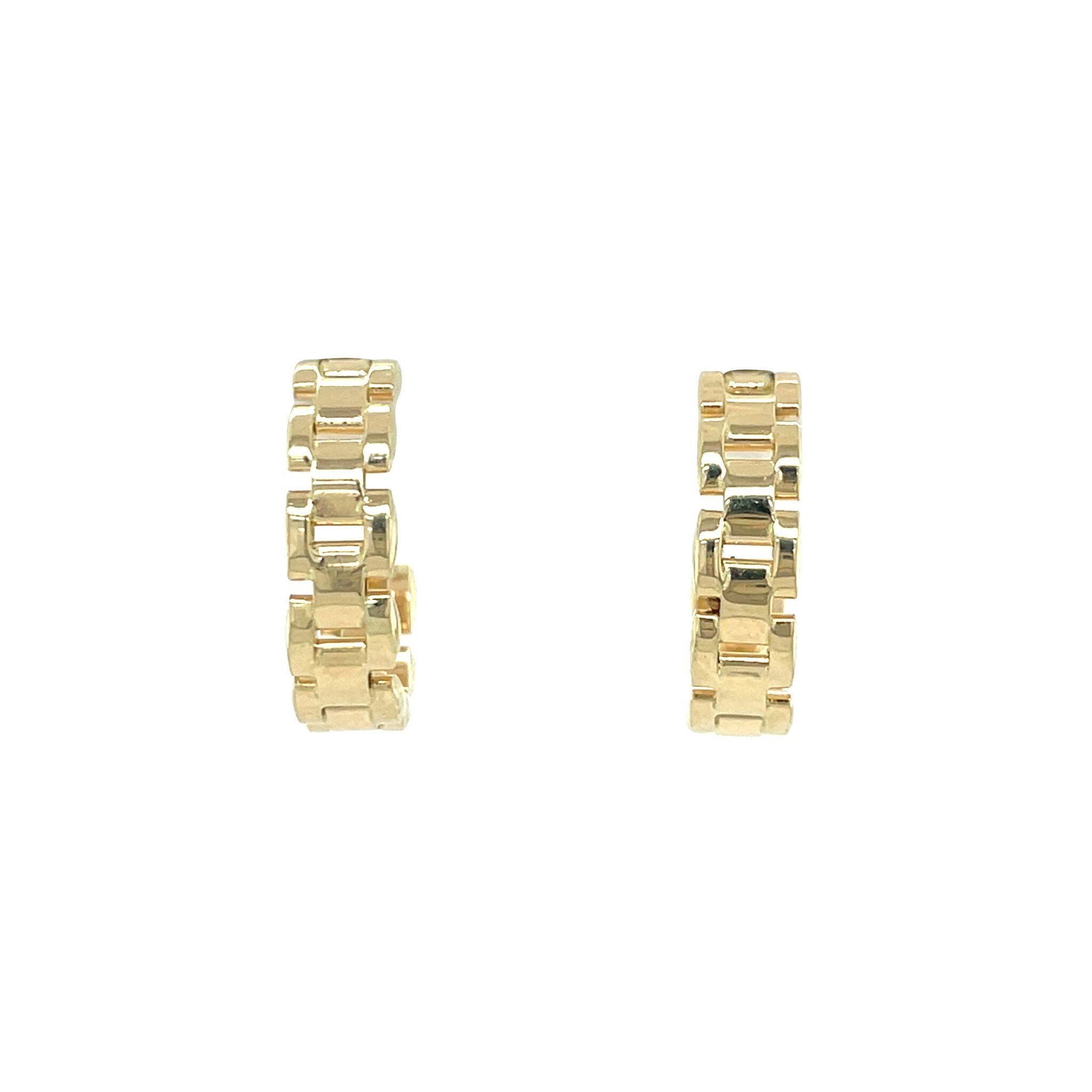 Vintage 14 kt gold stud earrings