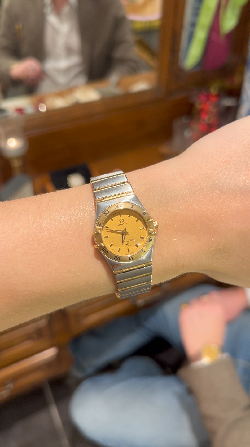 Omega constellation horloge staal/18karaat