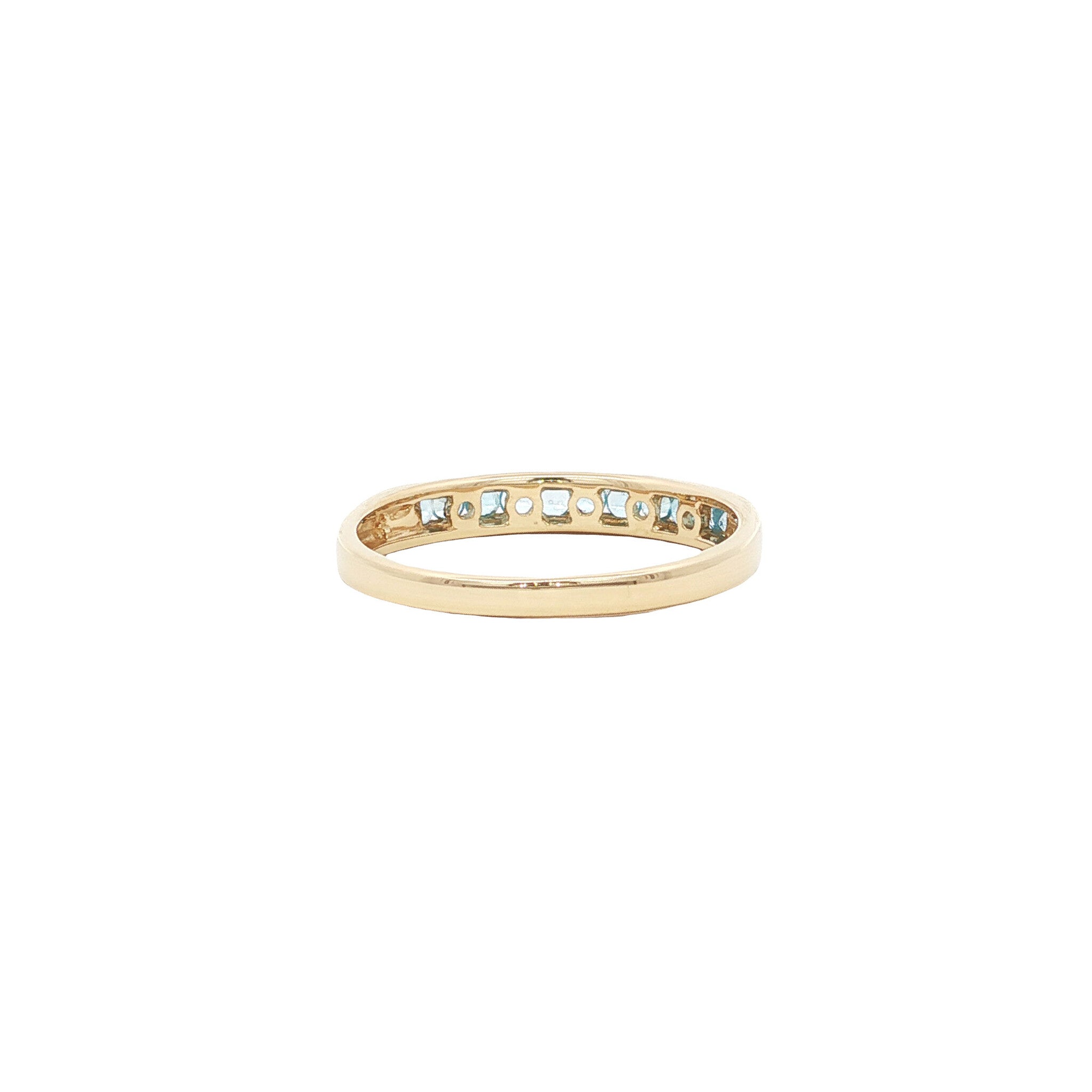 Ring met topaas 9 kt