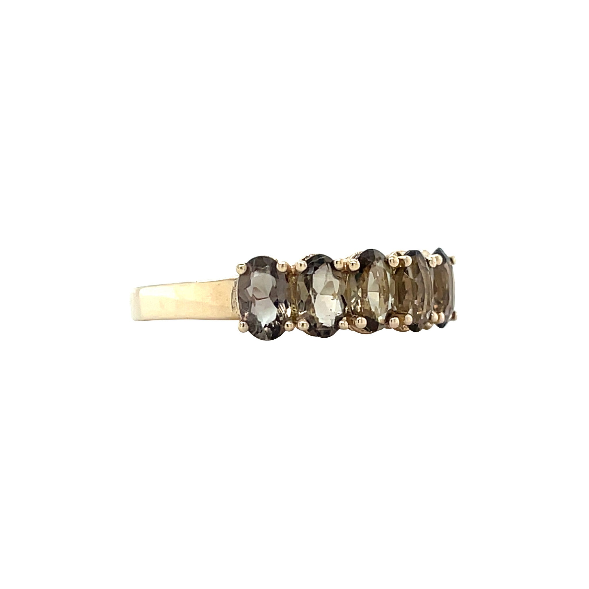 Josephine ring 14 krt - Solid rock