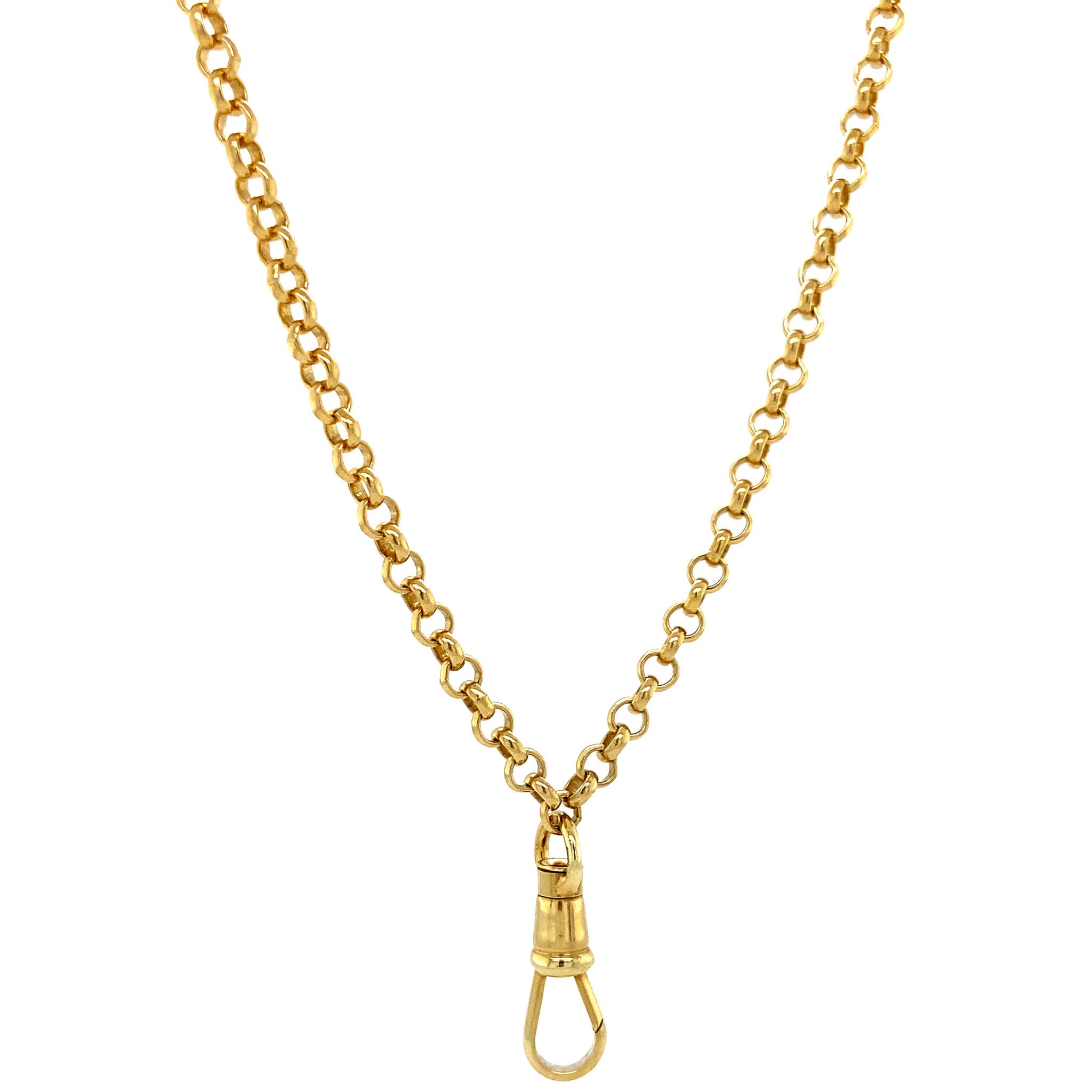 Gouden jasseron collier 14 krt