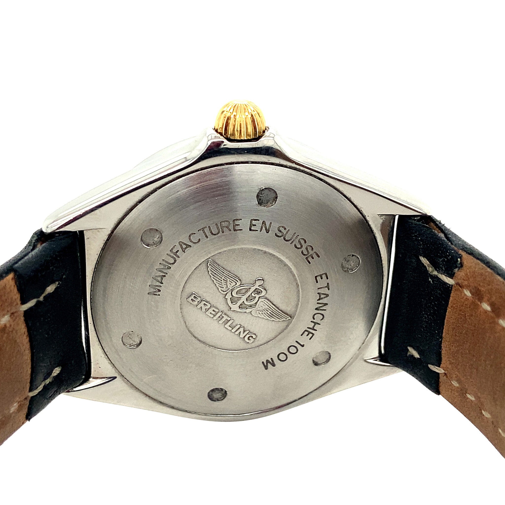 Breitling Callisto horloge 18 krt/staal