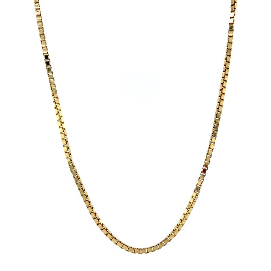 Gouden venetiaan collier 14 krt
