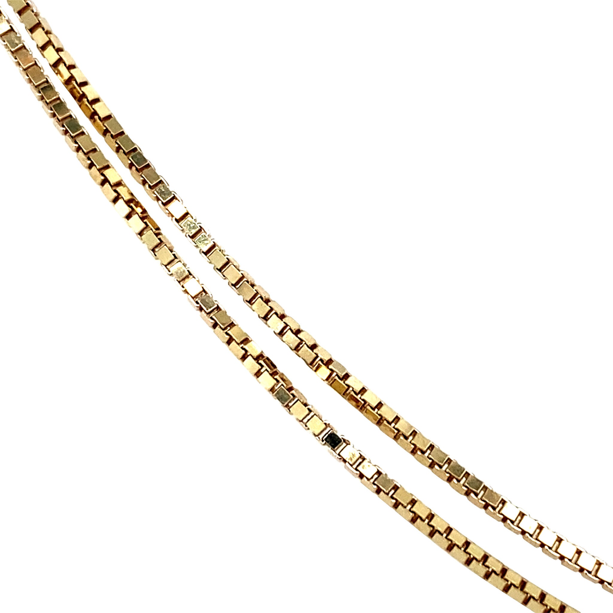 Gouden vintage venetiaan collier 14 krt
