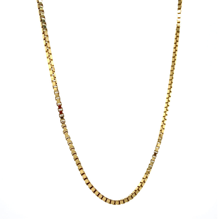 Gouden venetiaan collier 14 krt