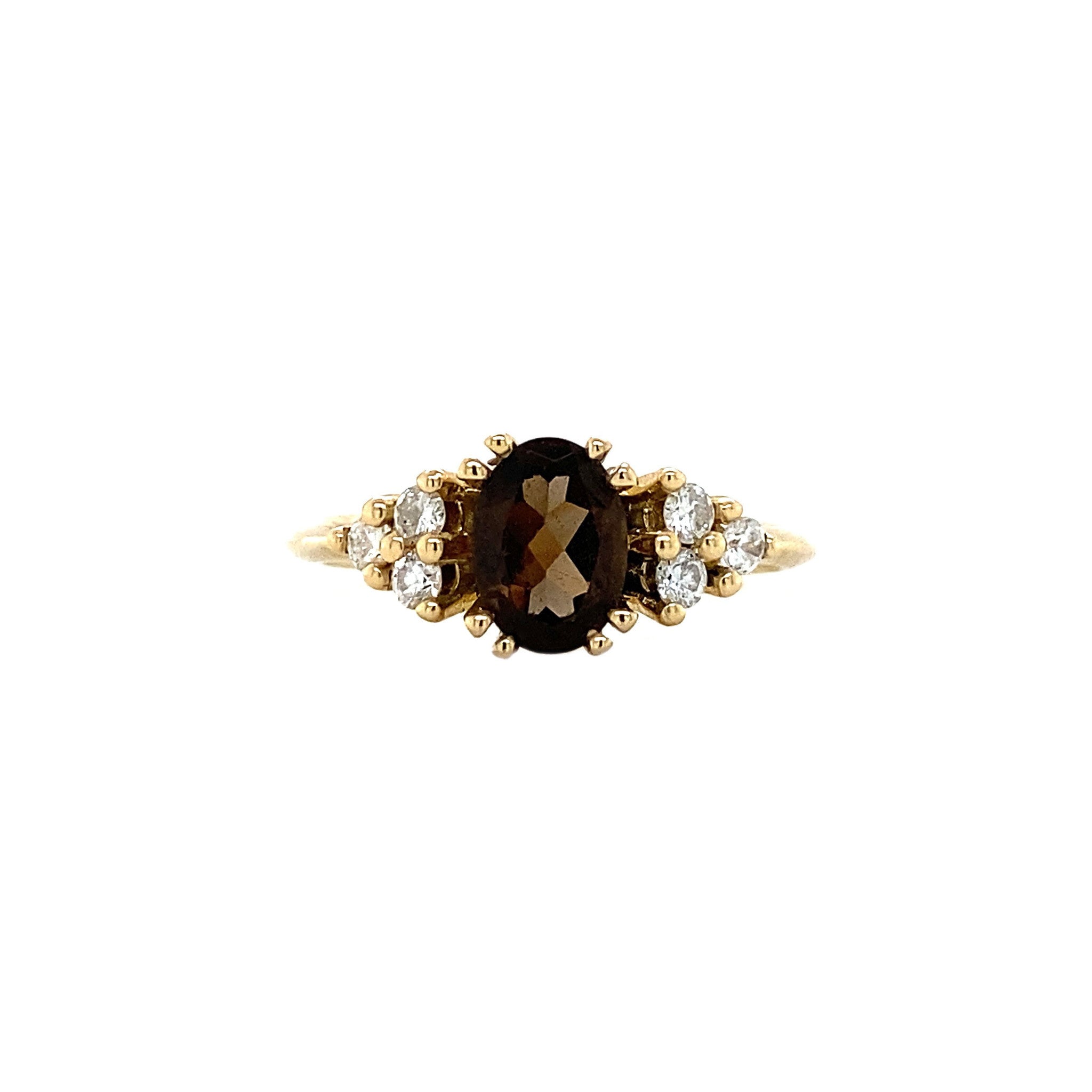 Audrey ring 14 krt - Solid Rock