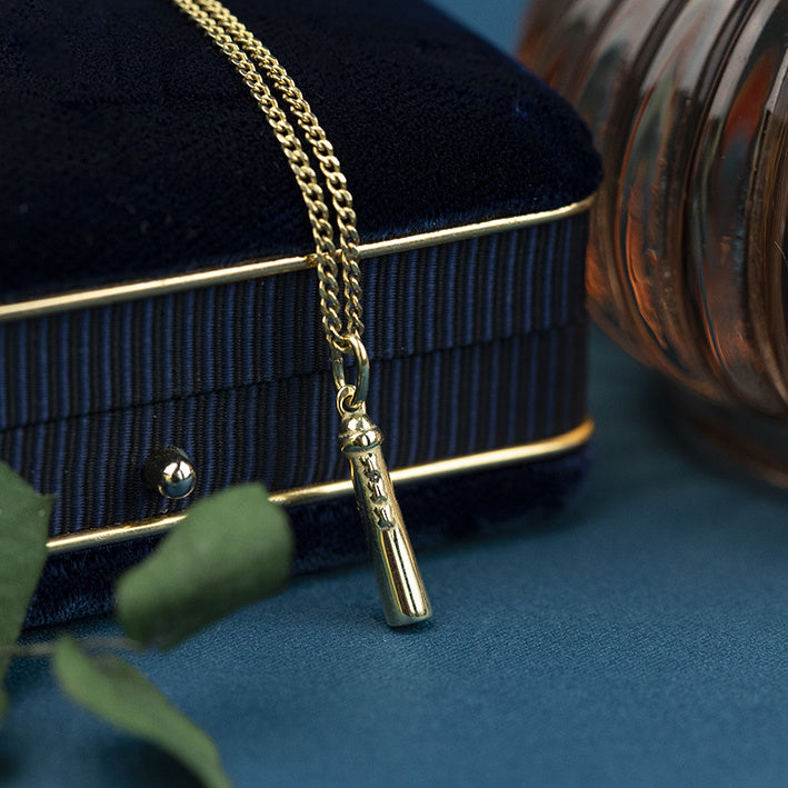 Gold Amsterdammertje pendant 14 krt