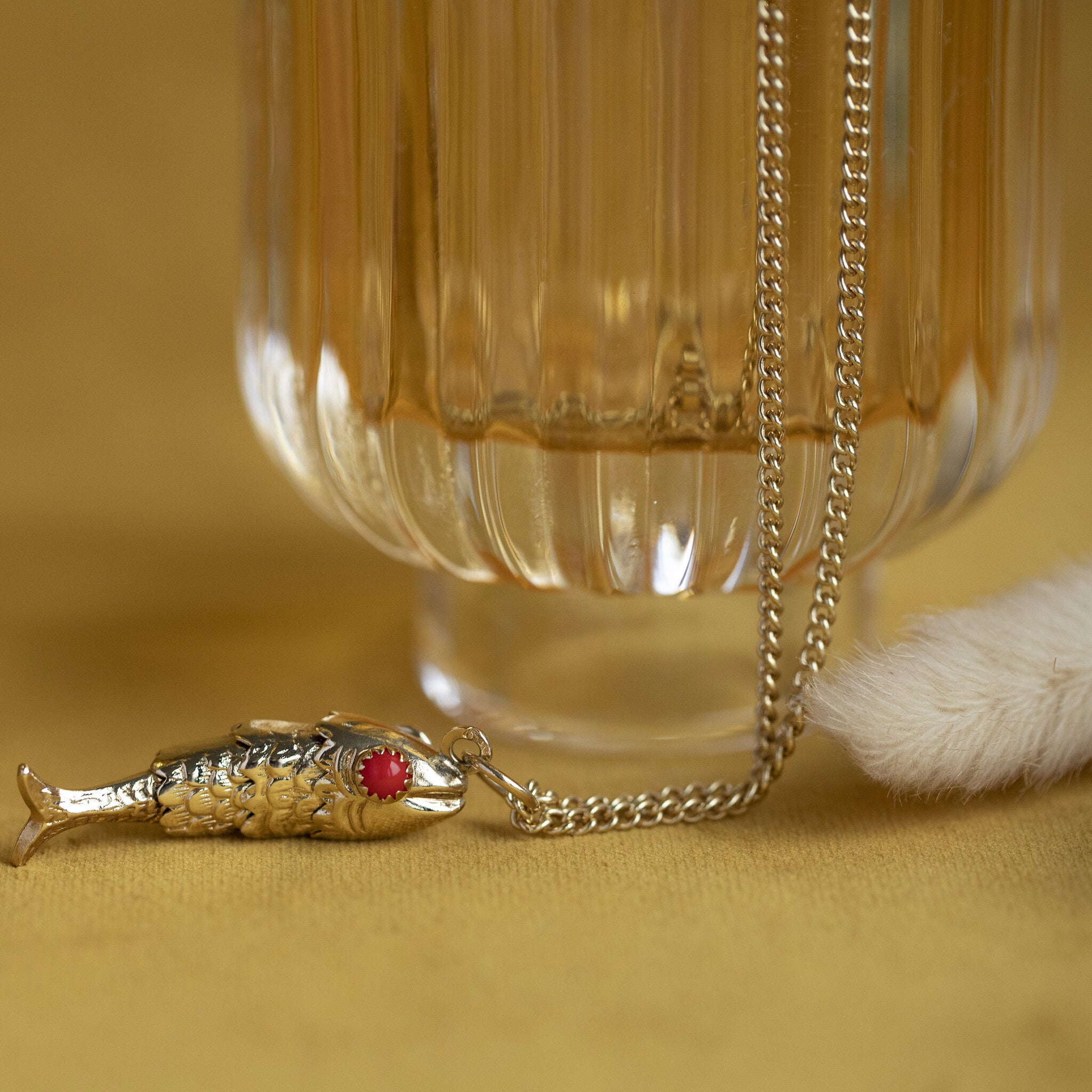 Gouden gourmet lengtecollier 14 krt