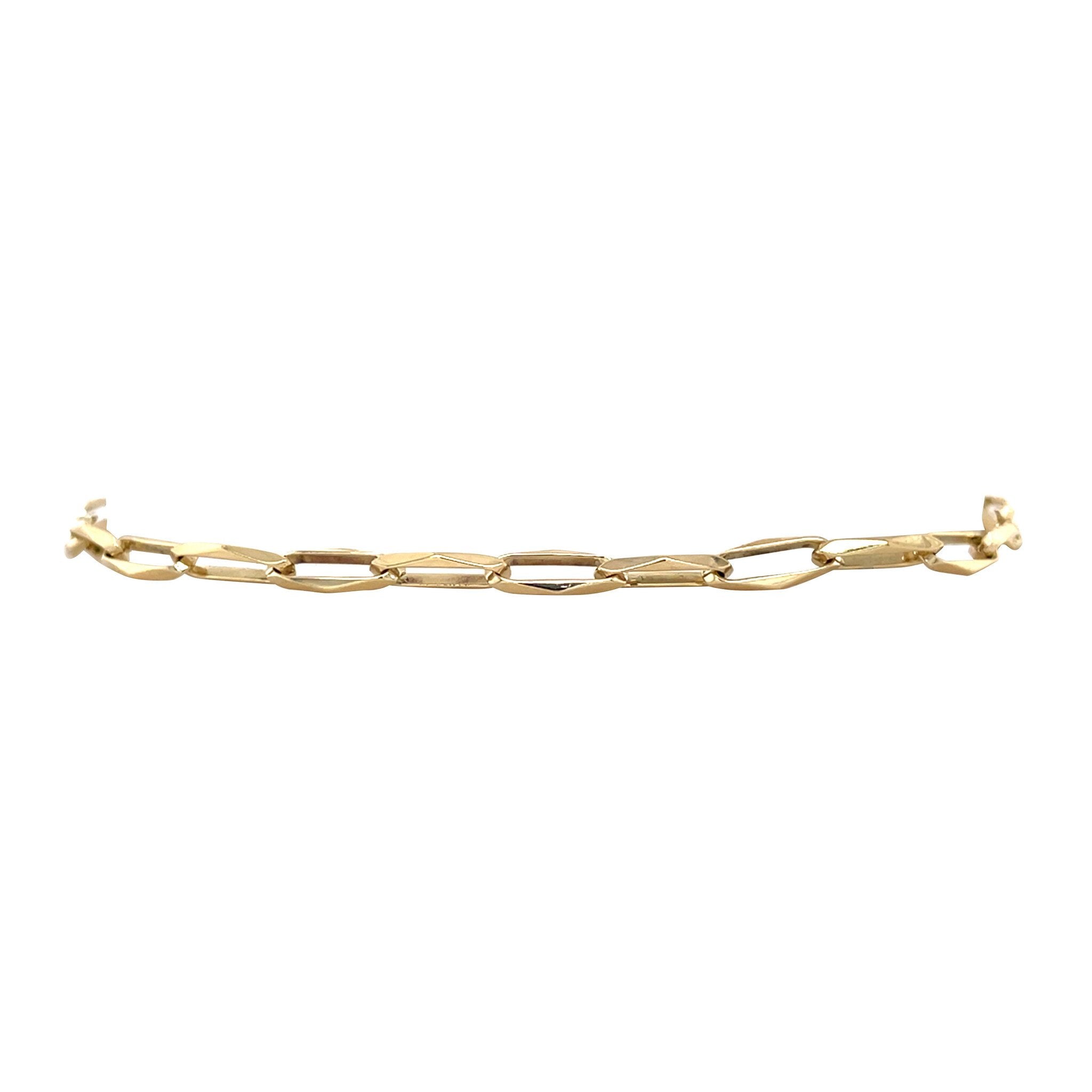14 kt gold vintage "Closed Forever" bracelet