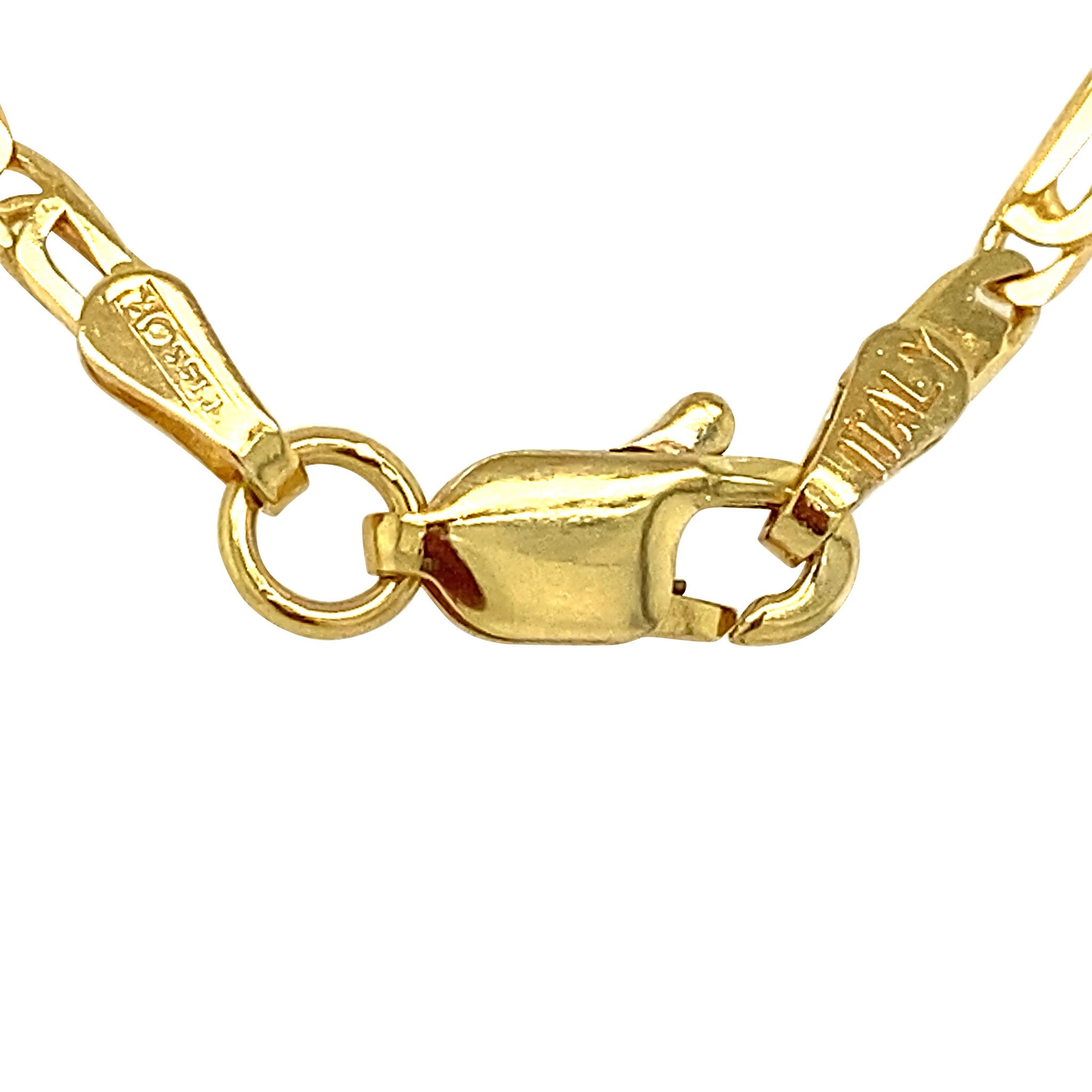 Gold fantasy necklace 14 kt