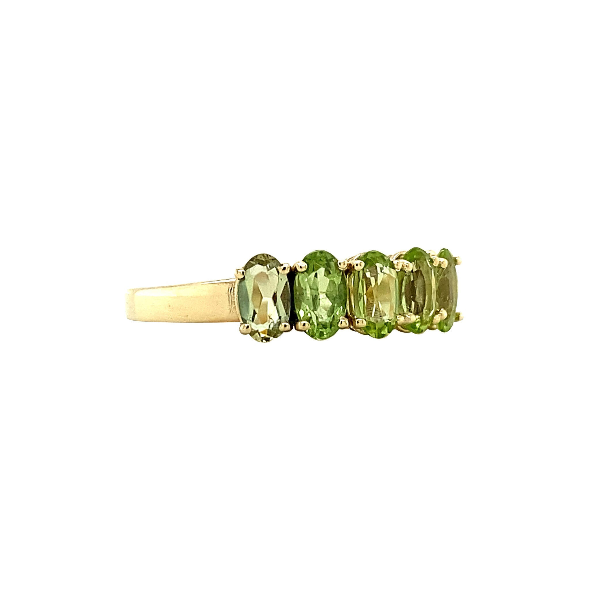 Josephine ring 14 kt - Lime