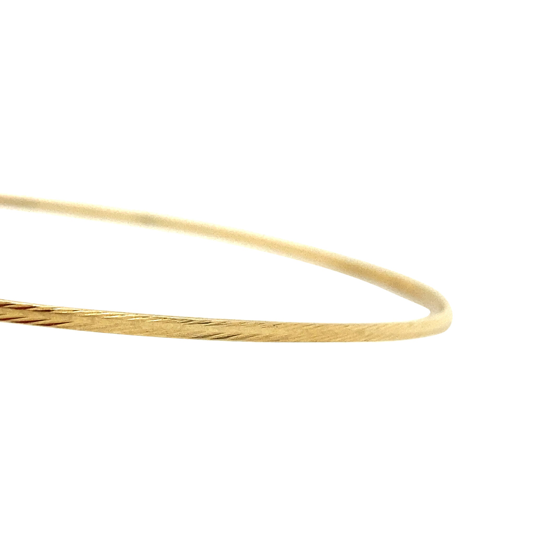 Vintage ornate gold jingle bracelet 14 kt