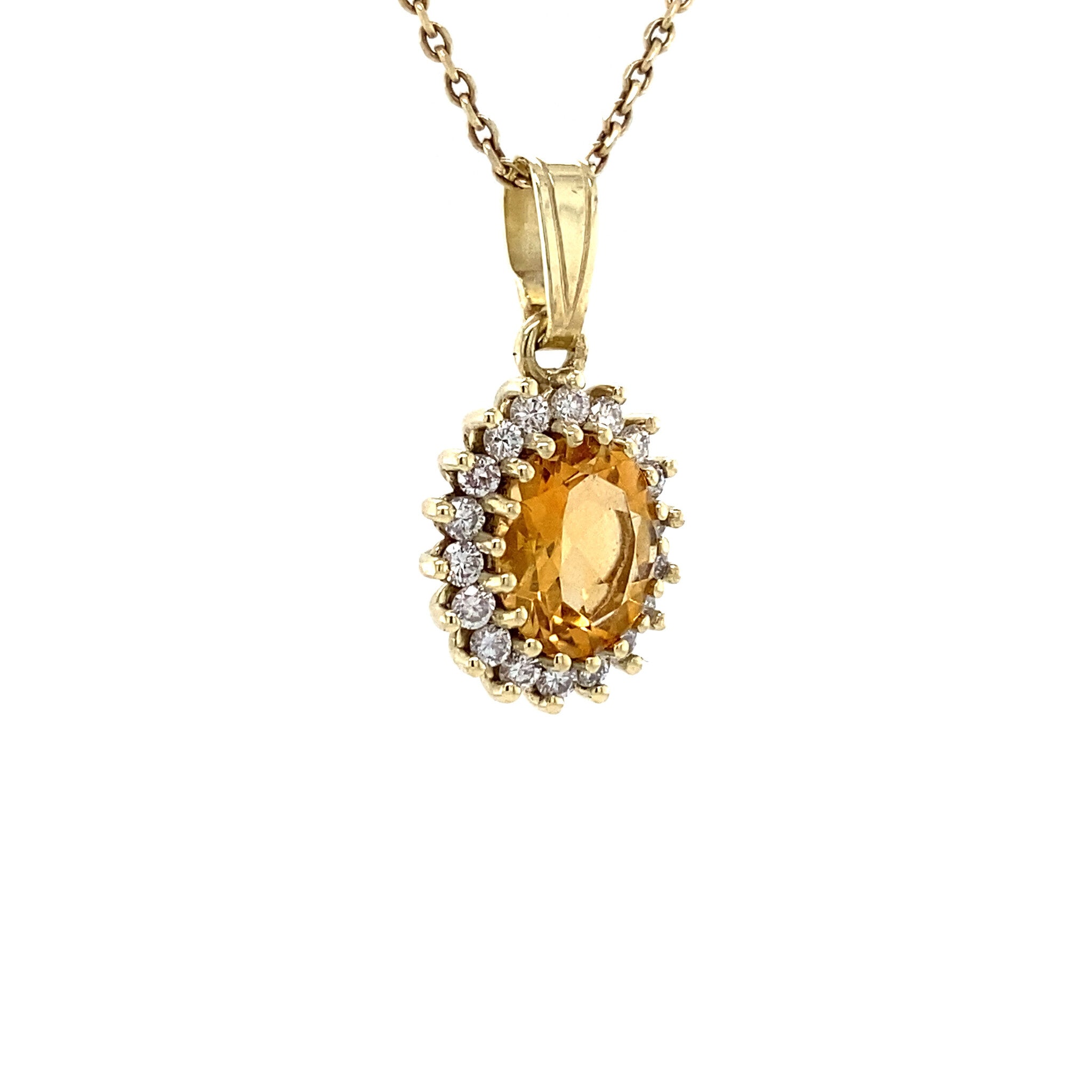 Lady di pendant 14 kt - Sunflower