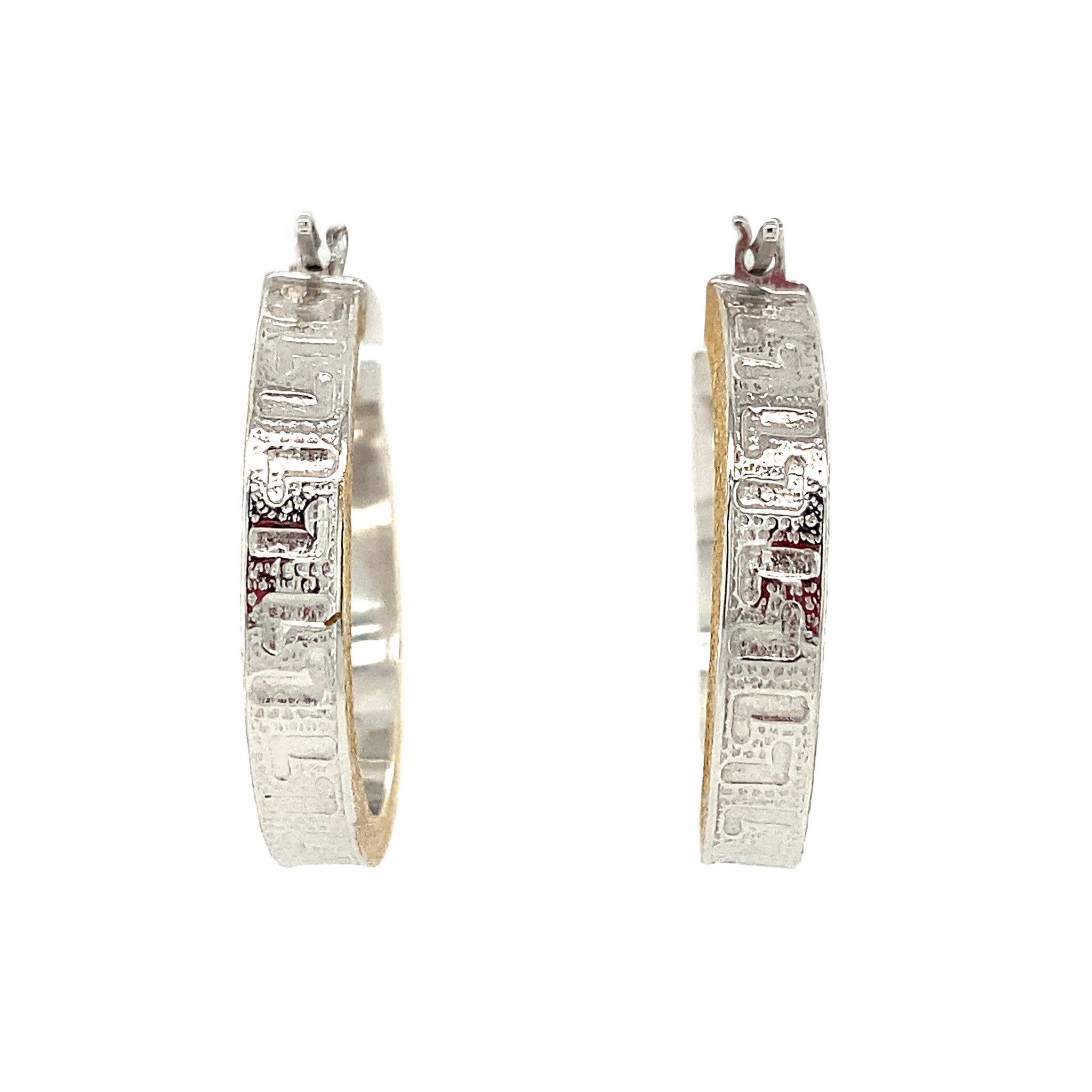 14 kt gold fantasy earrings