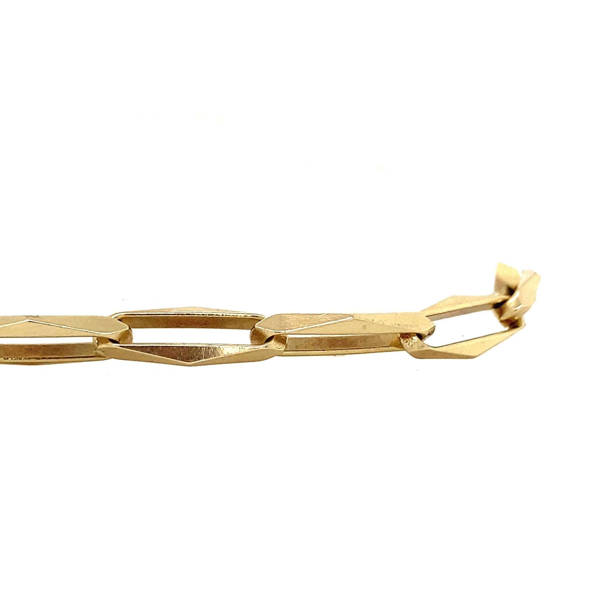 Golden closed for ever armband 14 krt