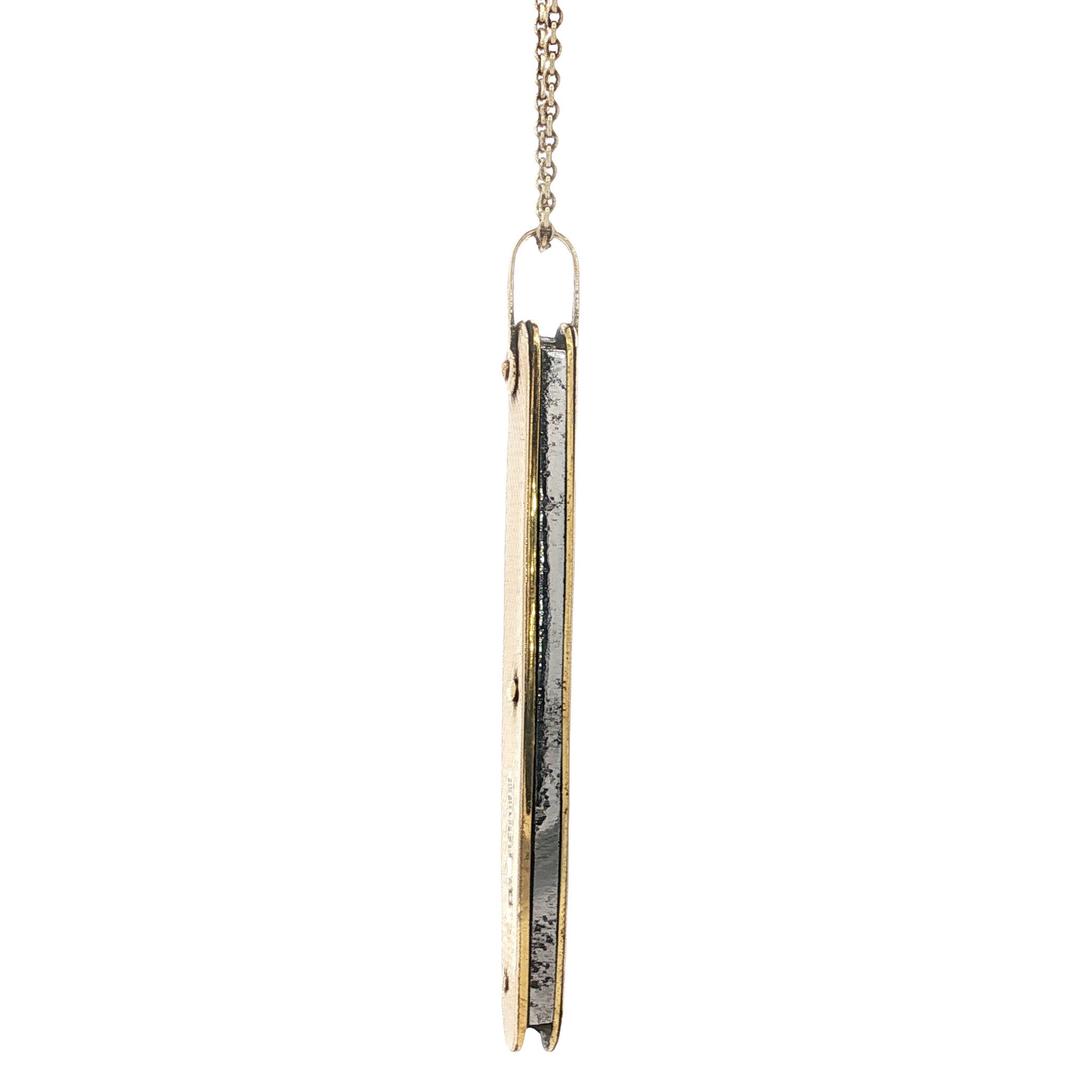 Vintage zakmes hanger 9 kt