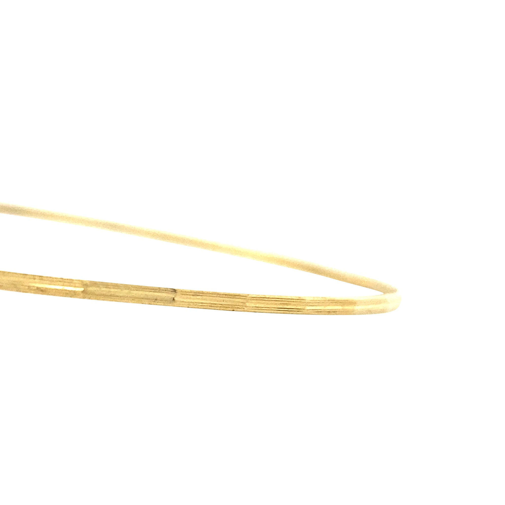 Gold crafted tinkle bracelet 14 krt