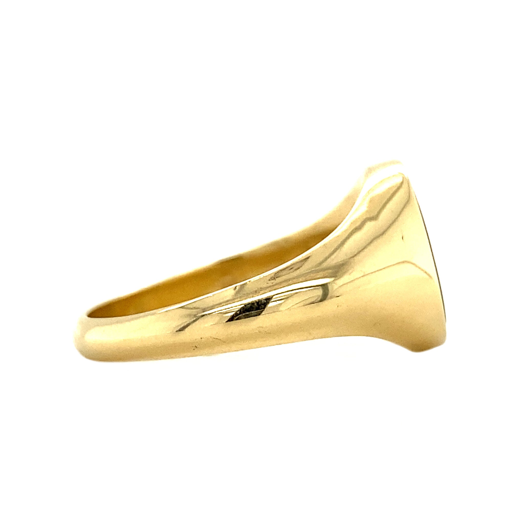 Twiggy ring 14 krt - Tiger Eye