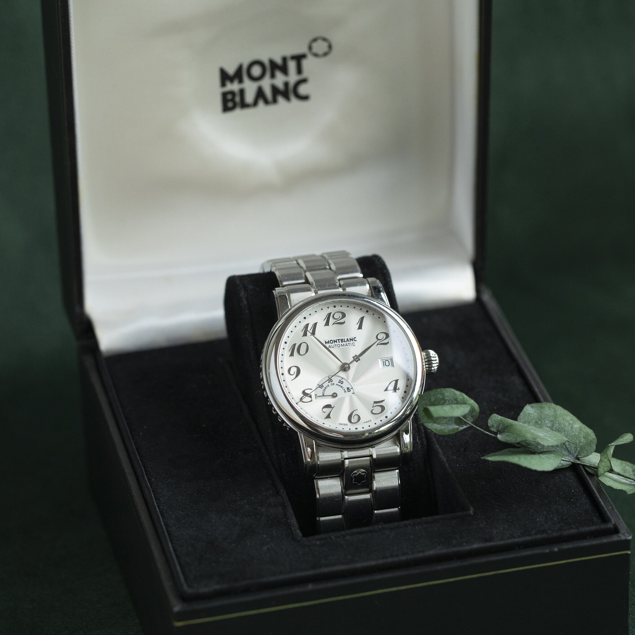 Montblanc Meisterstuck steel watch