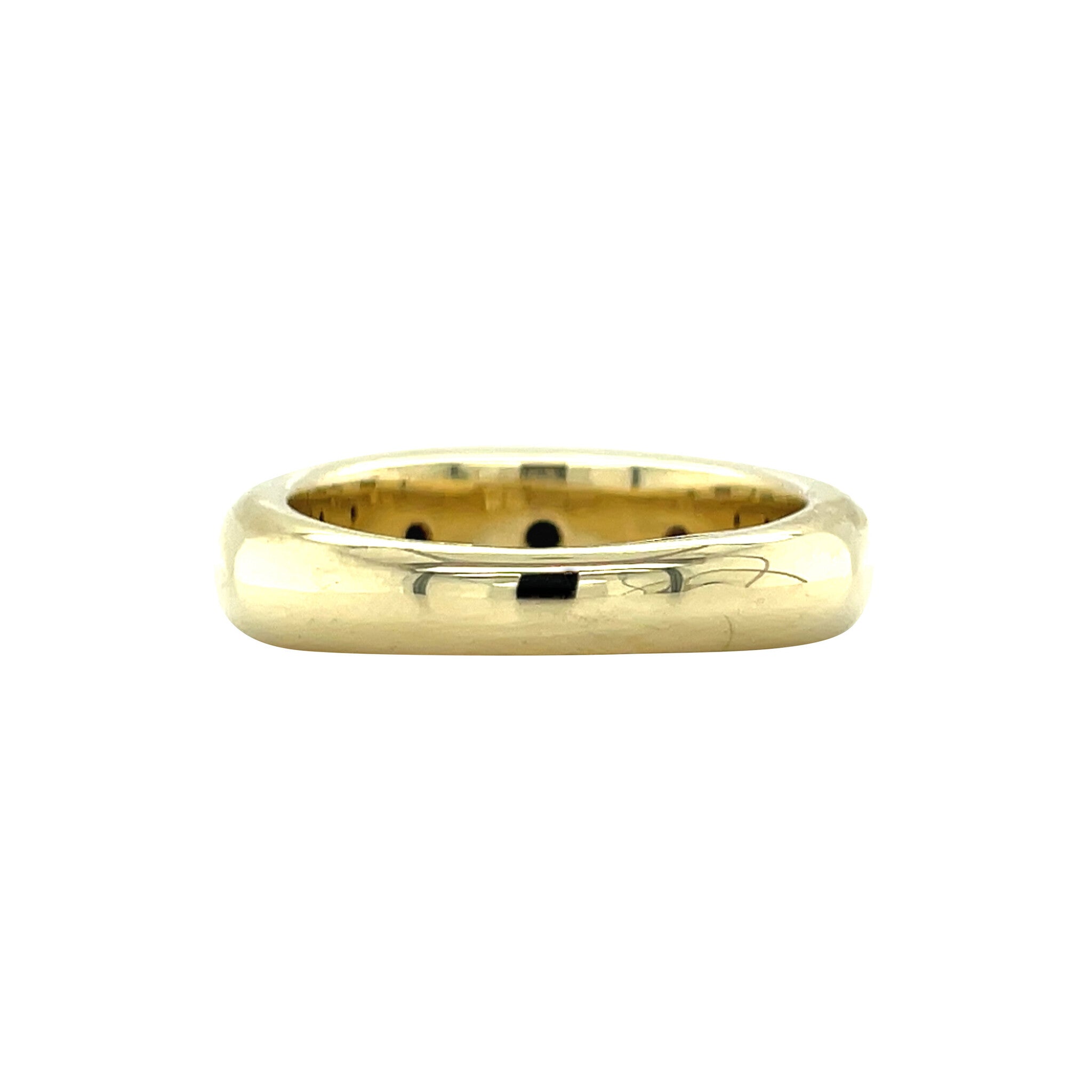 14 kt vintage gold balloon ring