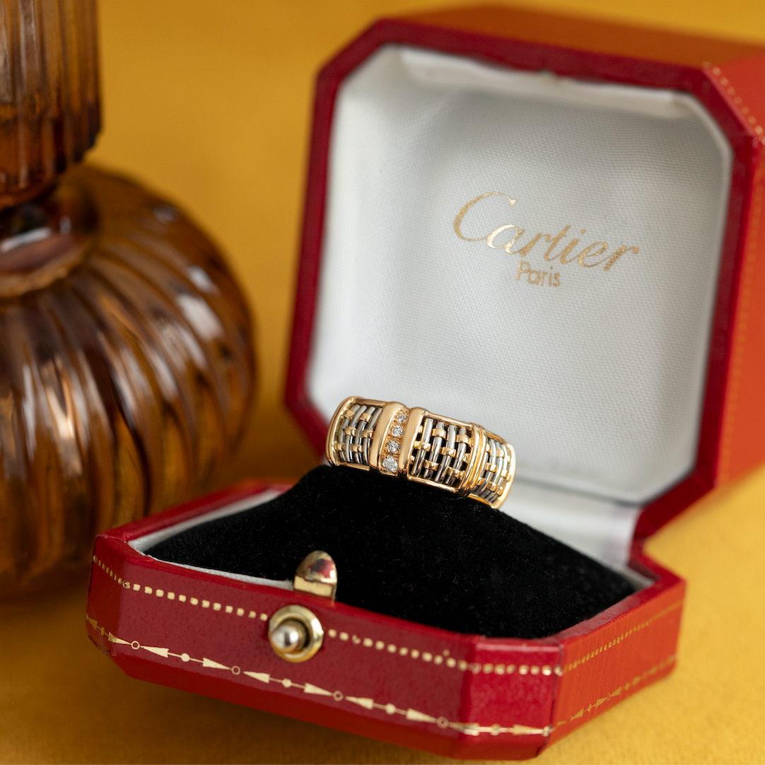 Cartier vintage Vision ring 18 krt