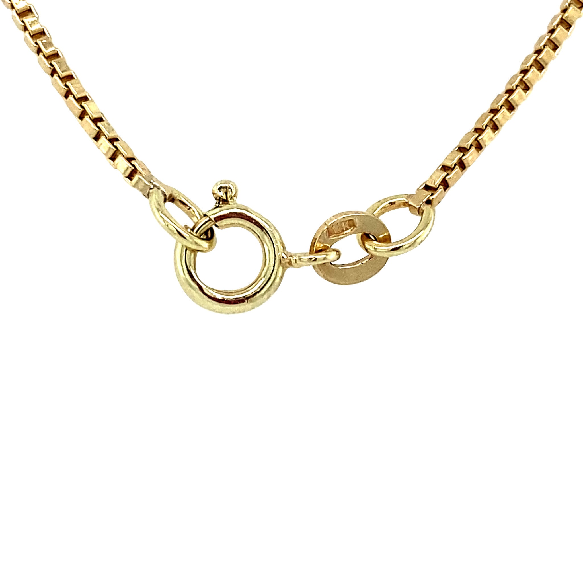 Gold vintage Venetian necklace 14 kt