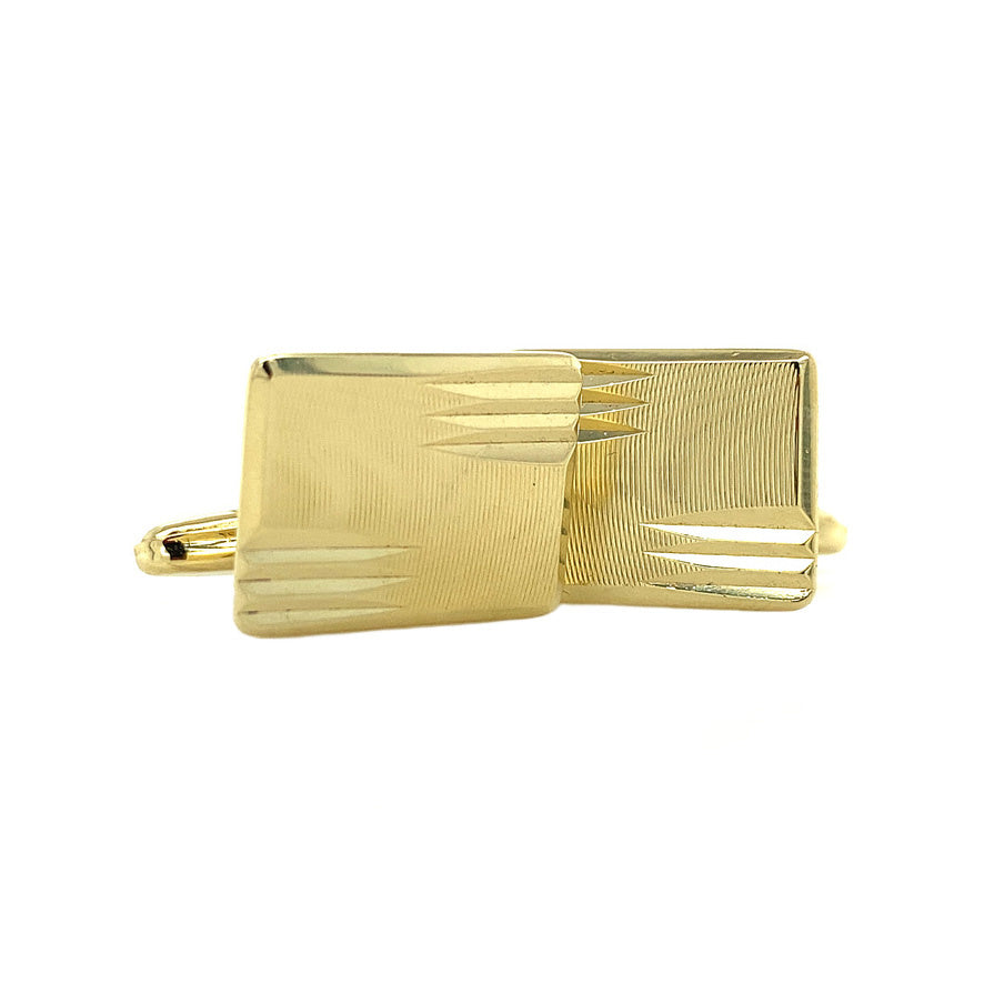 Gold cufflinks 14 kt
