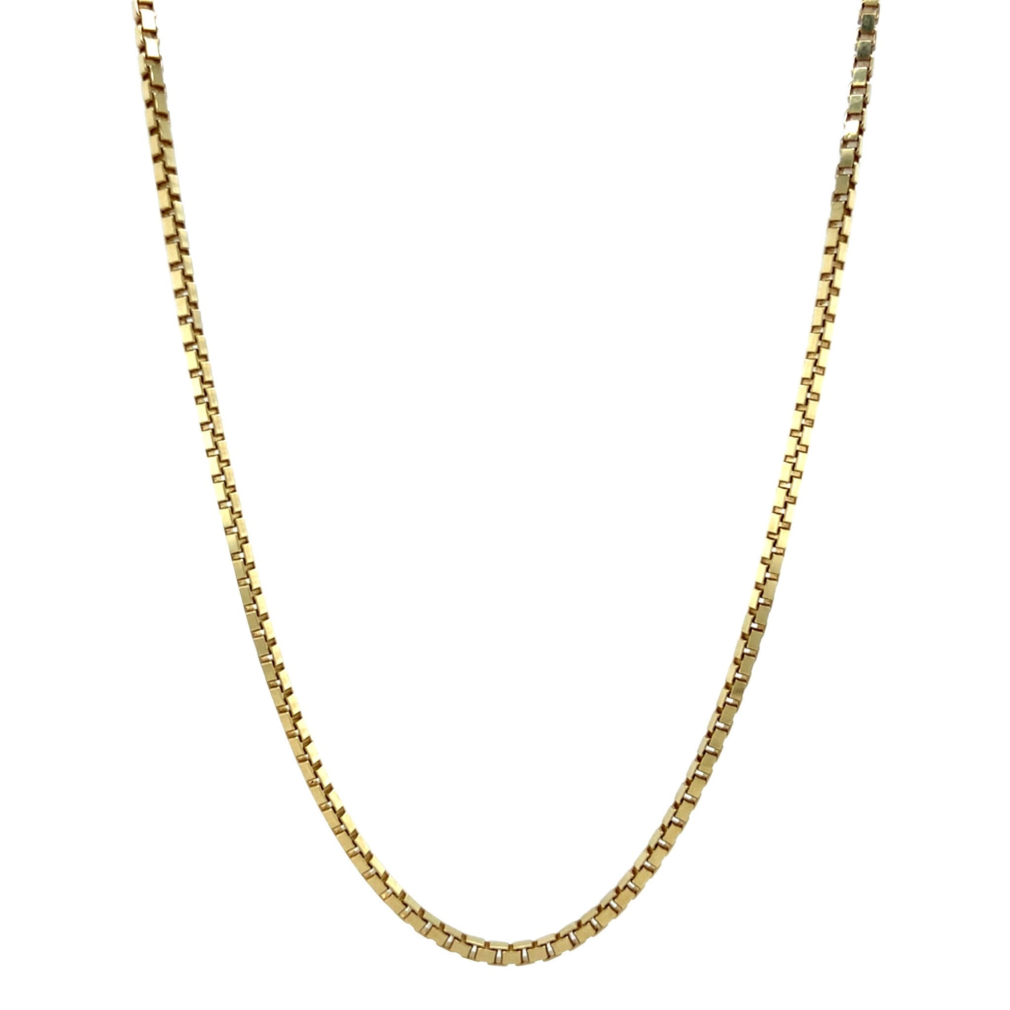 Vintage 14 kt gold Venetian necklace