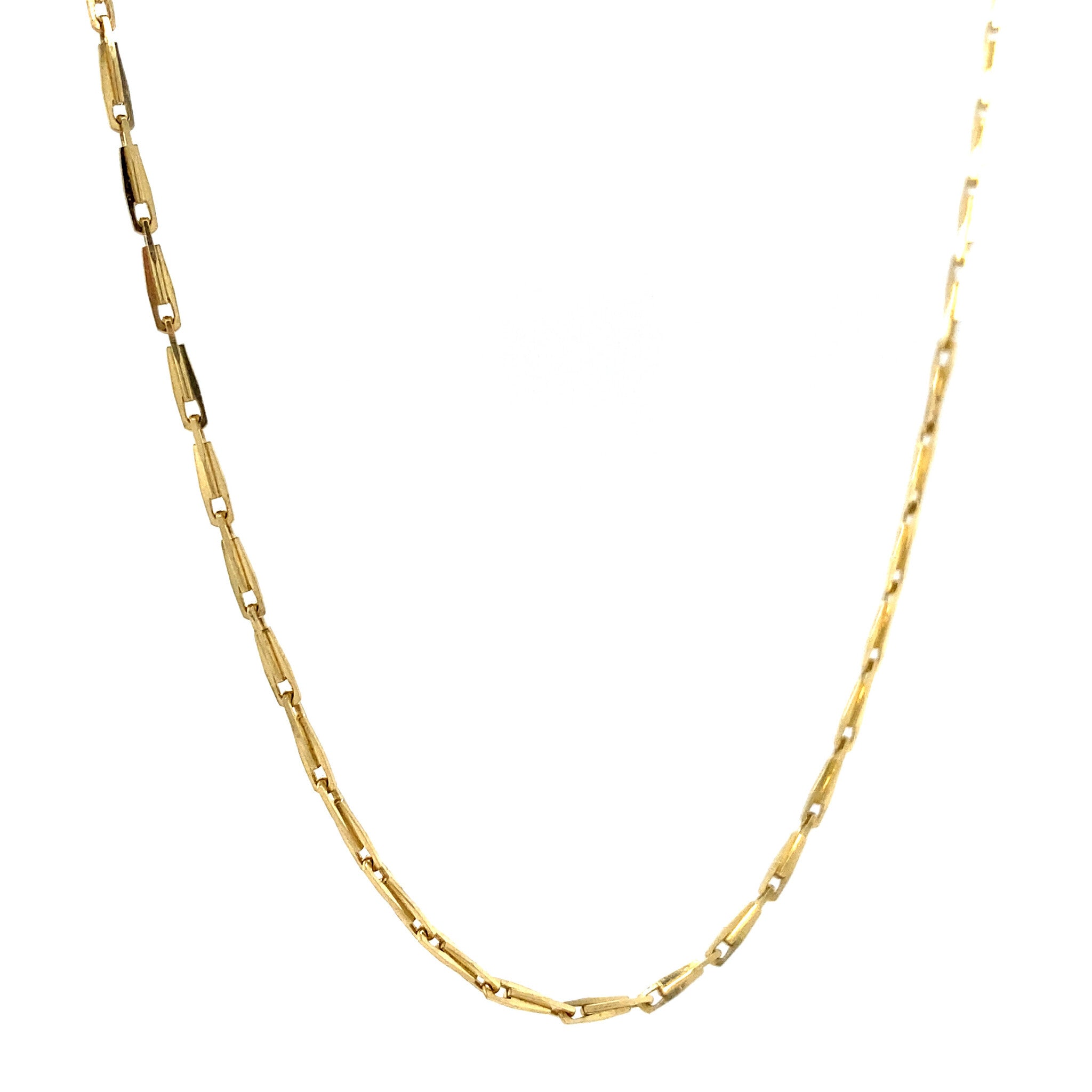 14 kt gold fantasy necklace