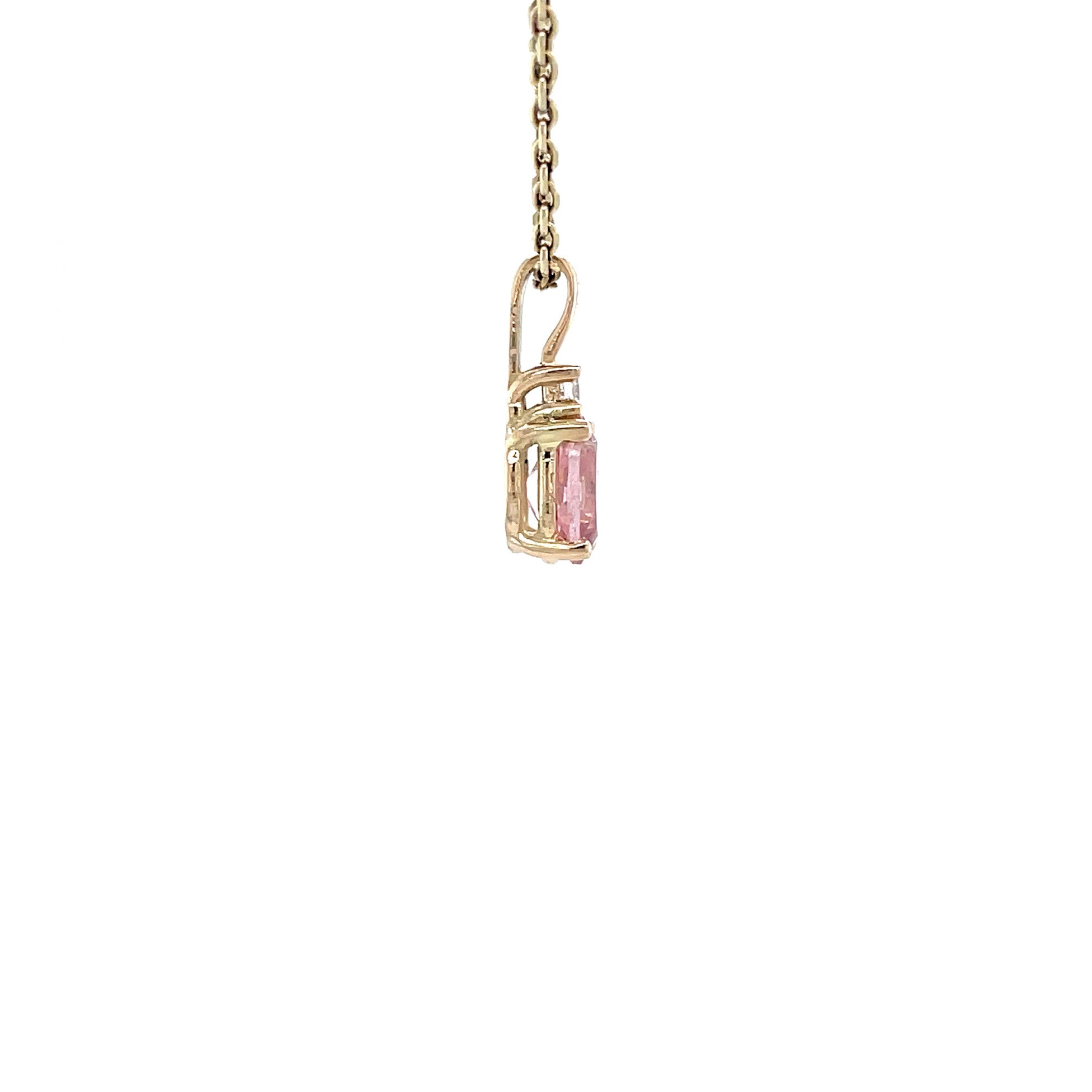 Grace pendant 14 kt - Pink sakura