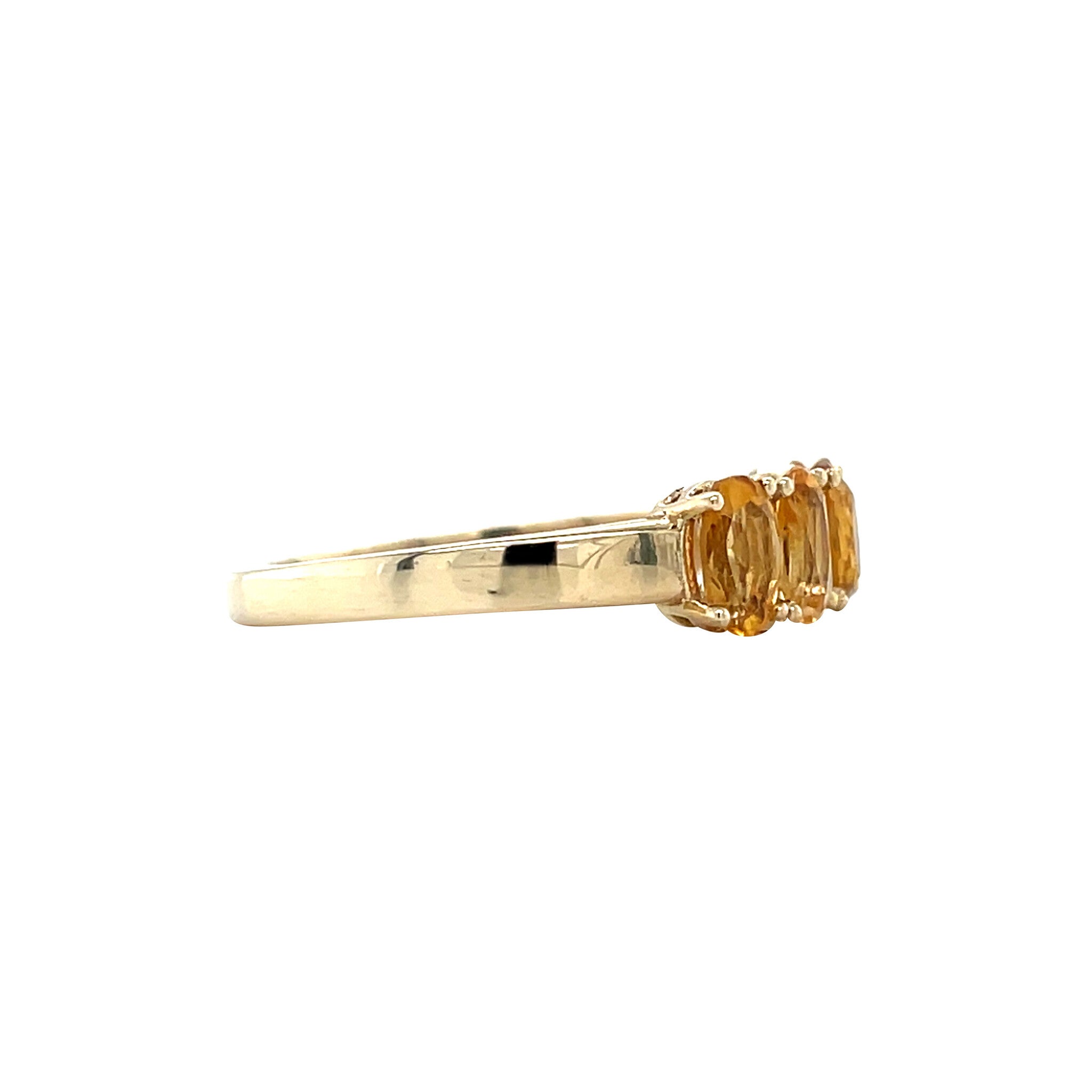 Josephine ring 14 krt - Golden hour