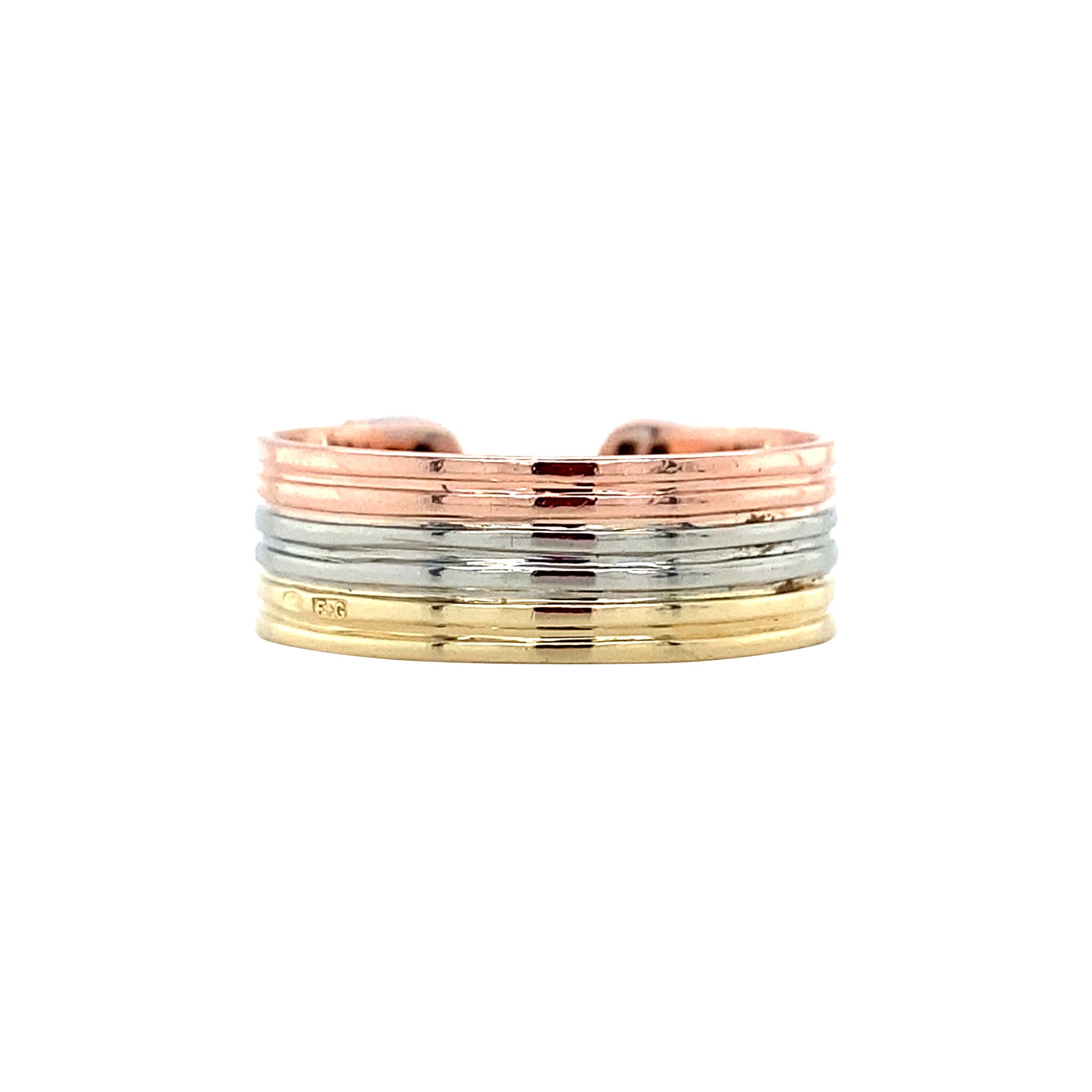 Gouden ring met diamant 14 krt
