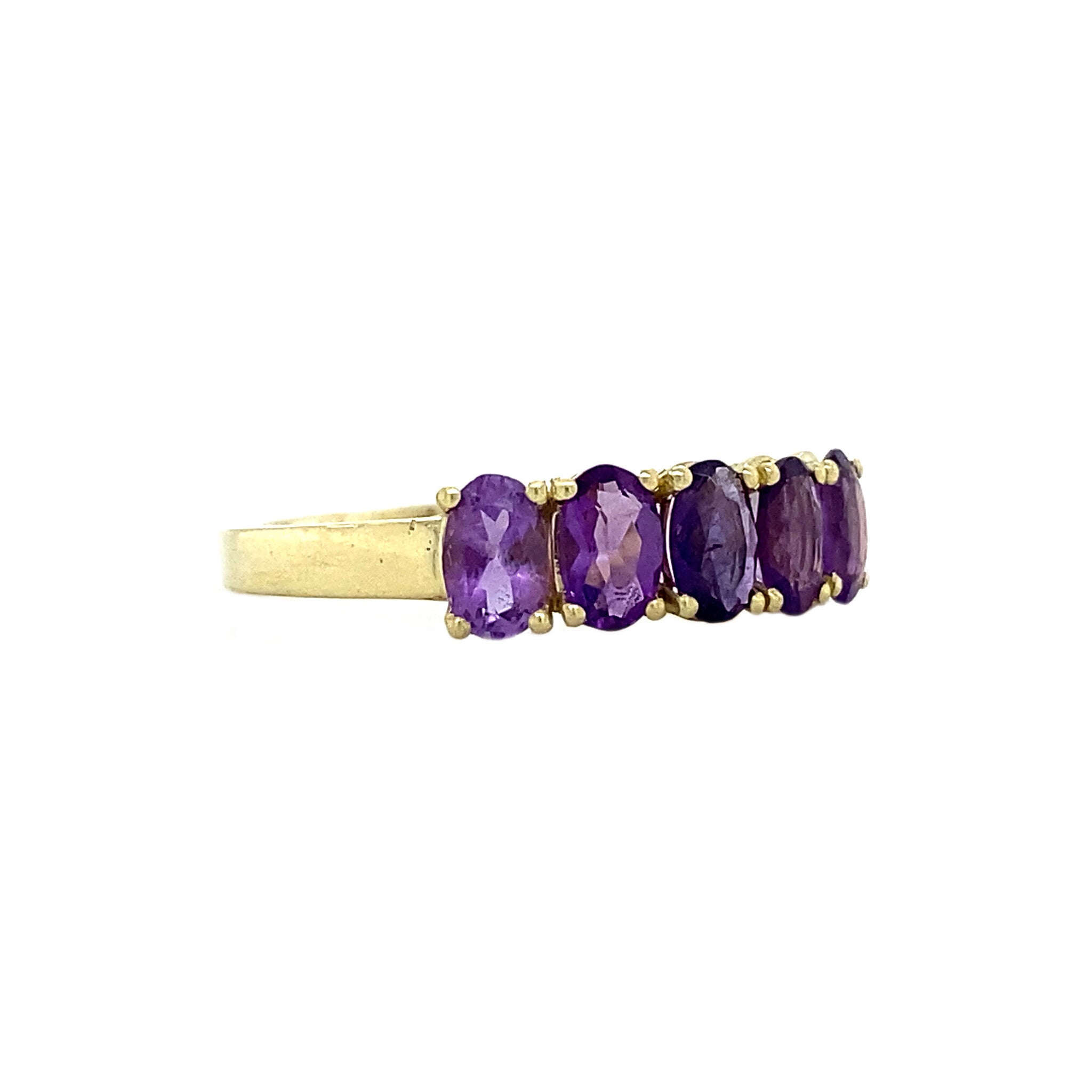 Josephine ring 14 krt - Violet