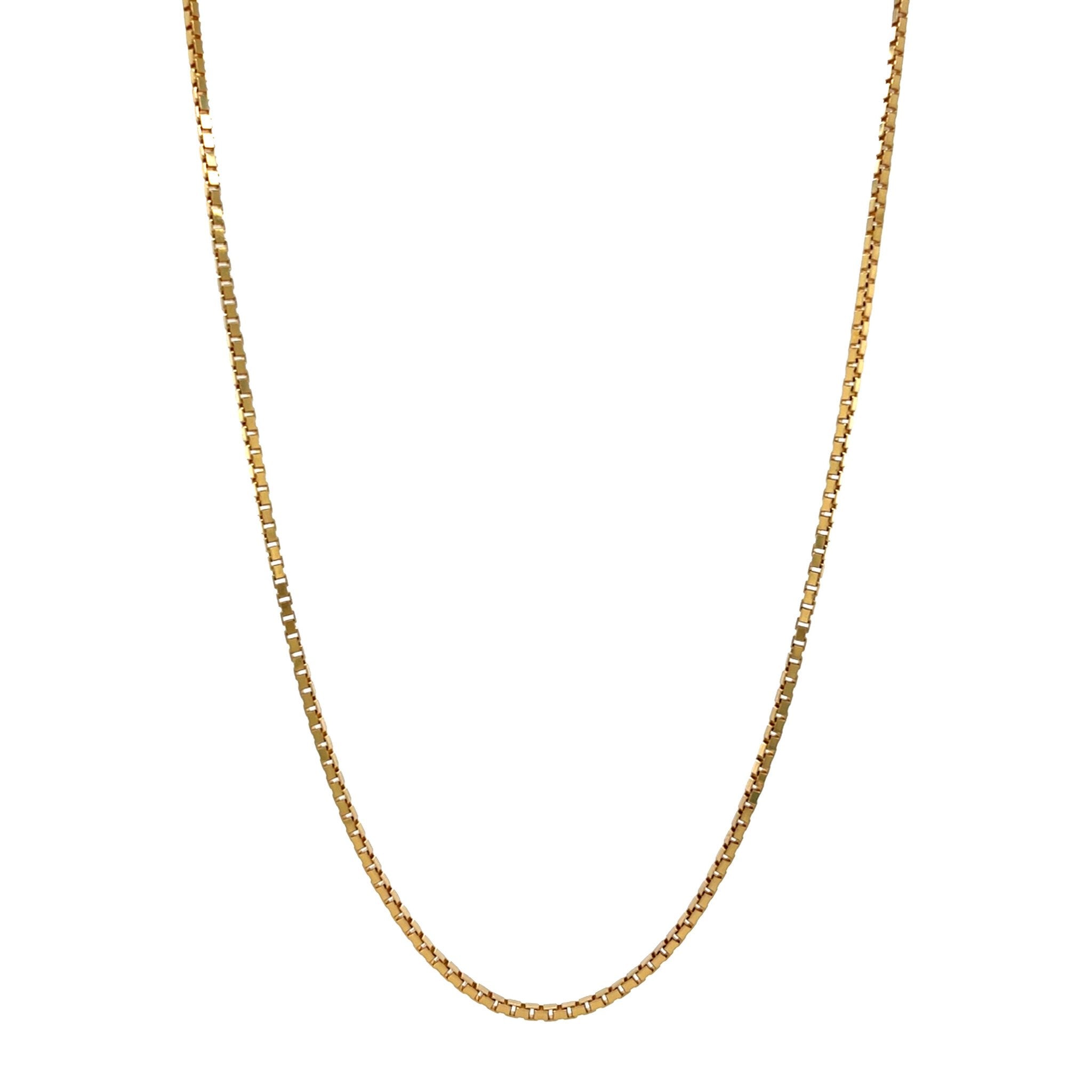 Gold vintage Venetian necklace 14 kt