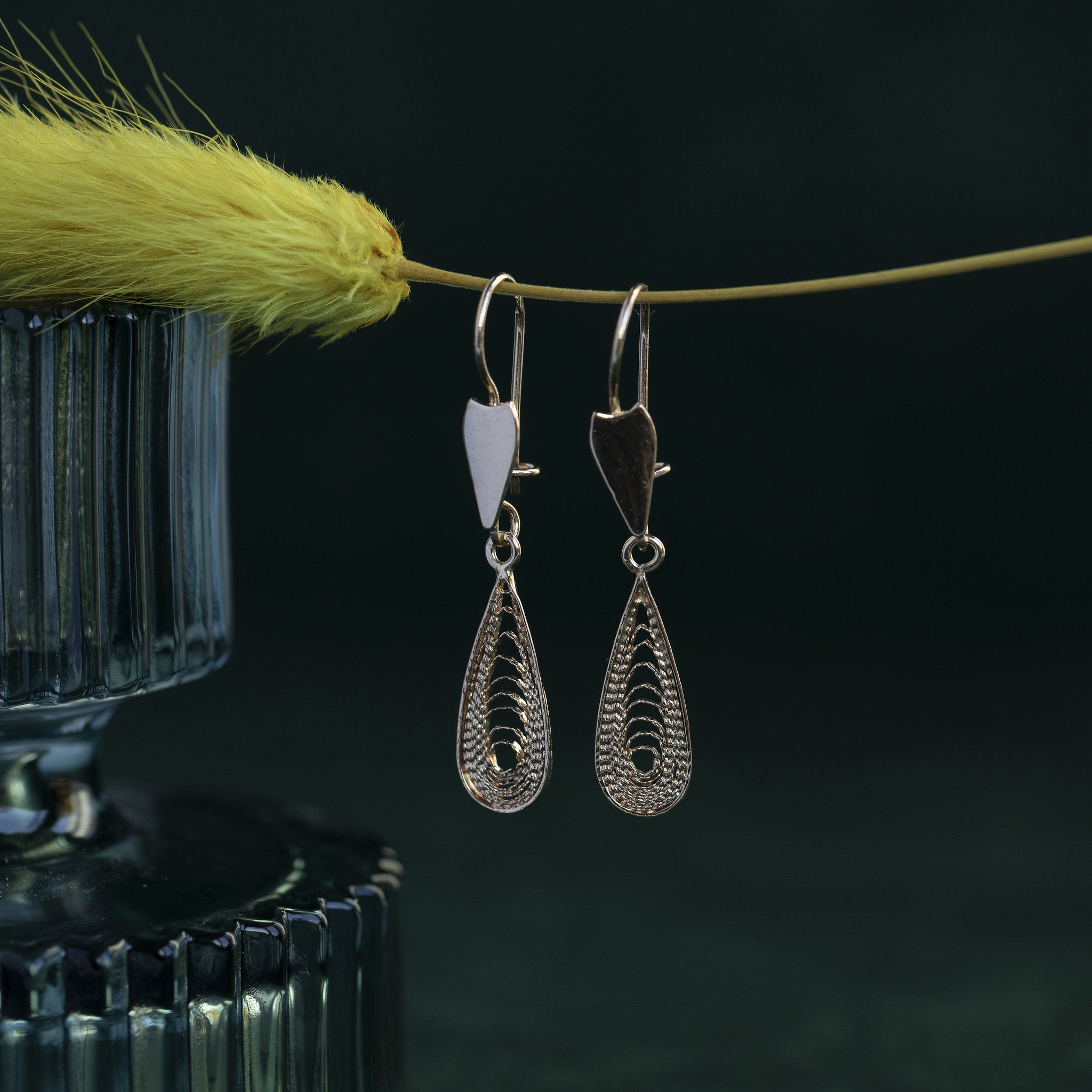 Gold earrings 14 krt