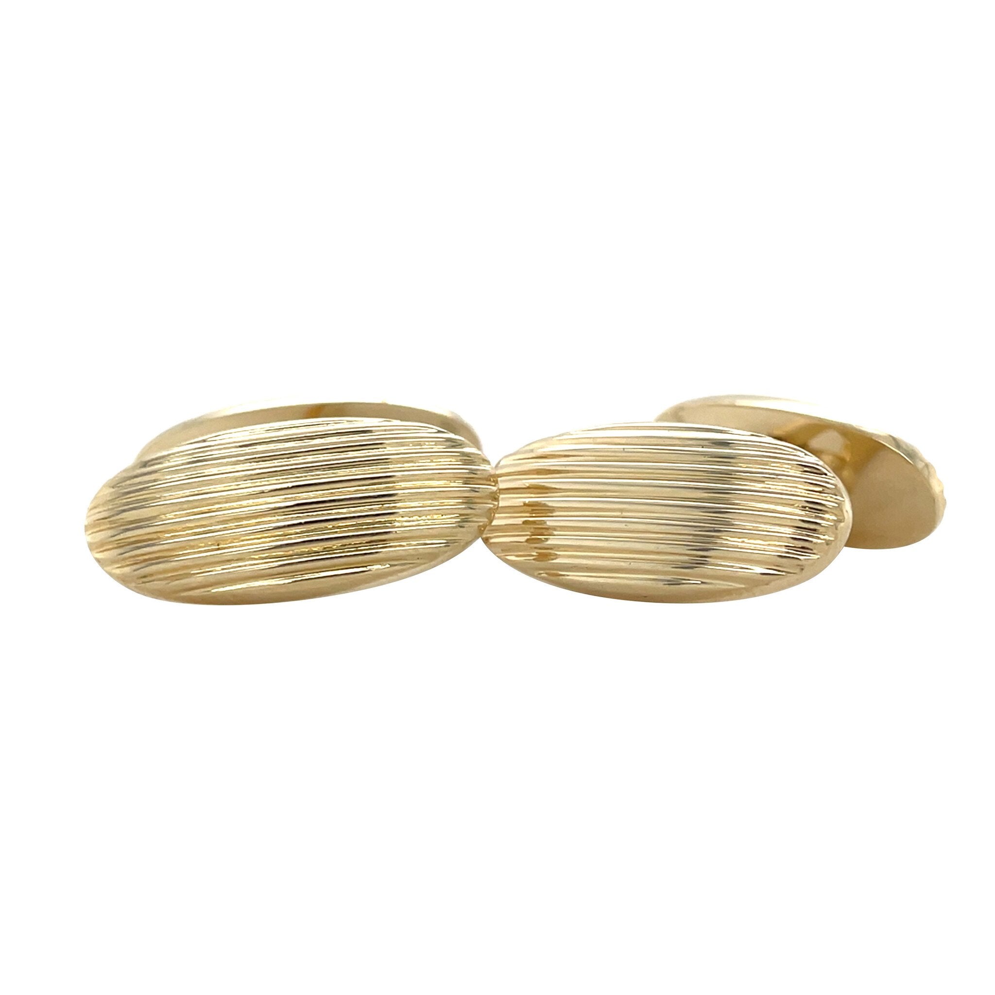 Vintage gold cufflinks 14 kt