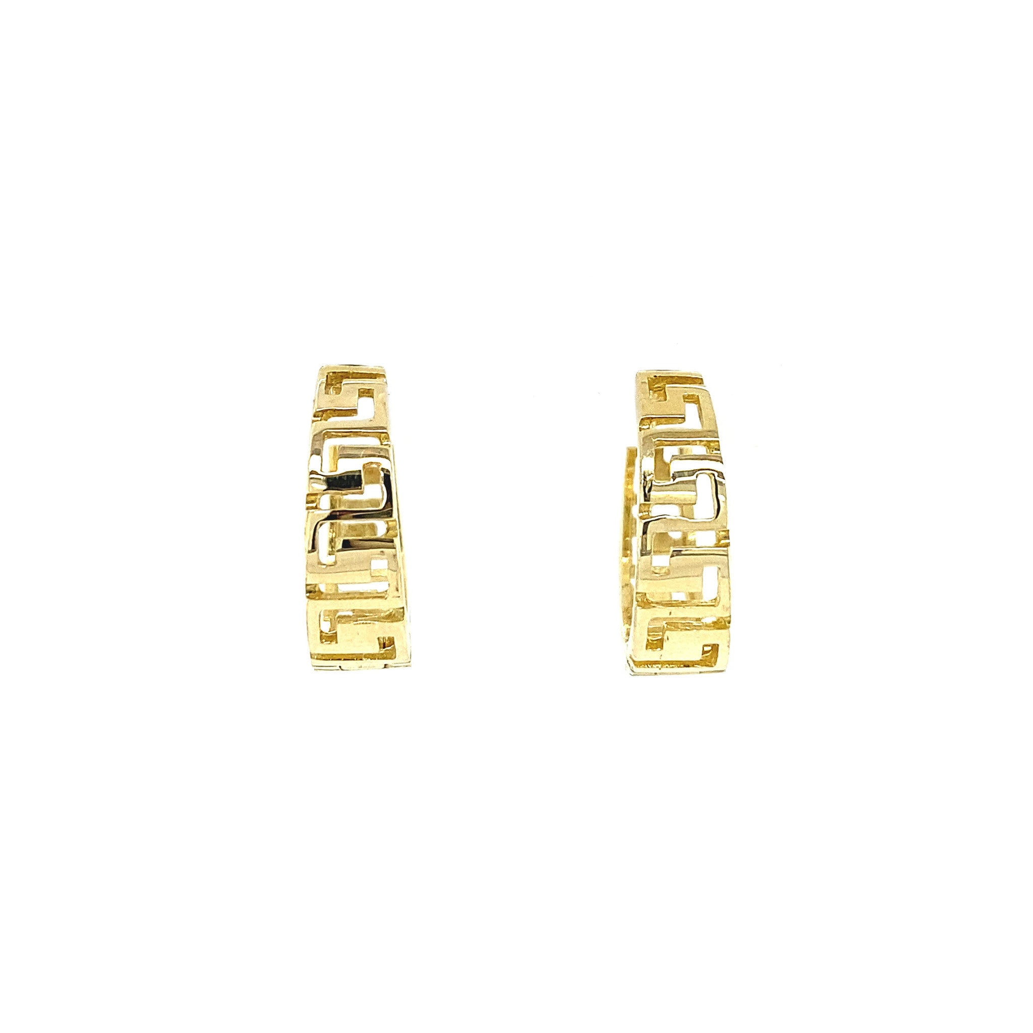14 kt gold fantasy earrings